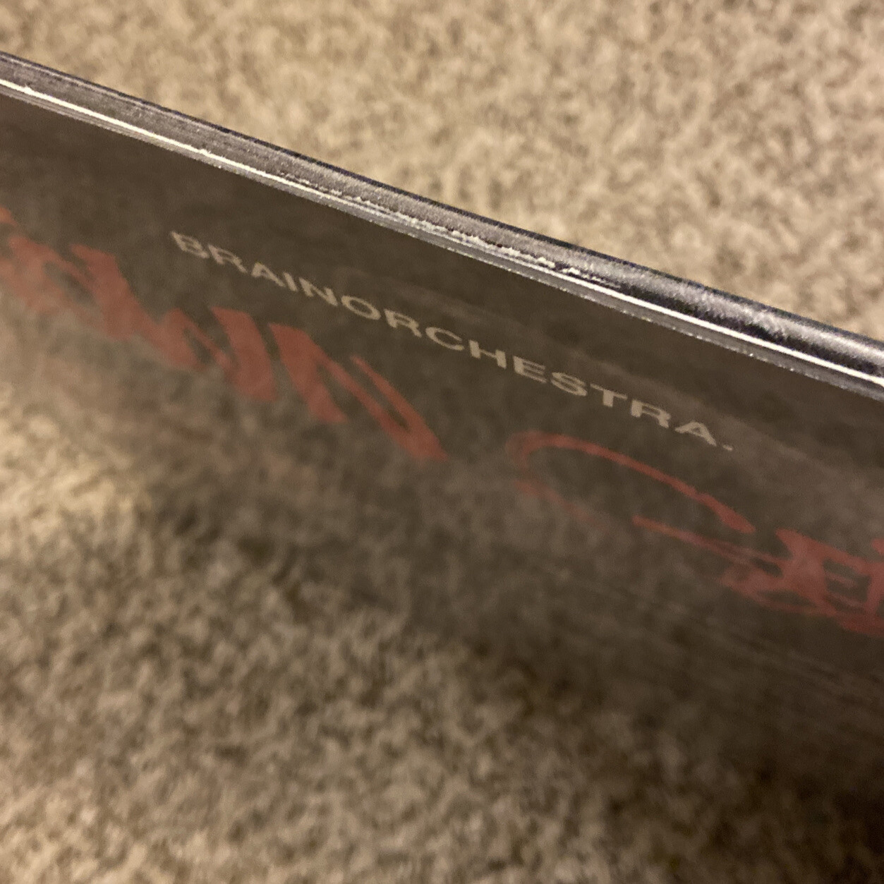 brainorchestra E-Town General LP Red + Black Puddle #19/85 Graffiti Cover SEALED