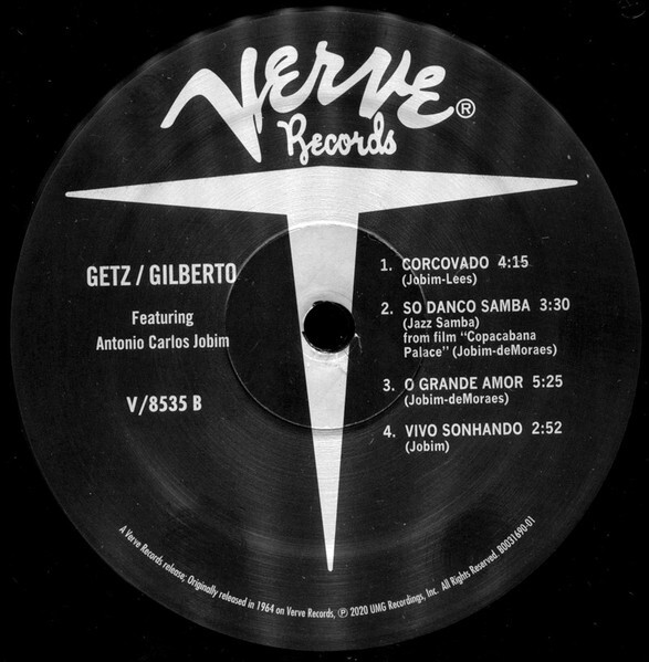 Getz / Gilberto Featuring Antonio Carlos Jobim | Remastered } Acoustic Sounds Vi