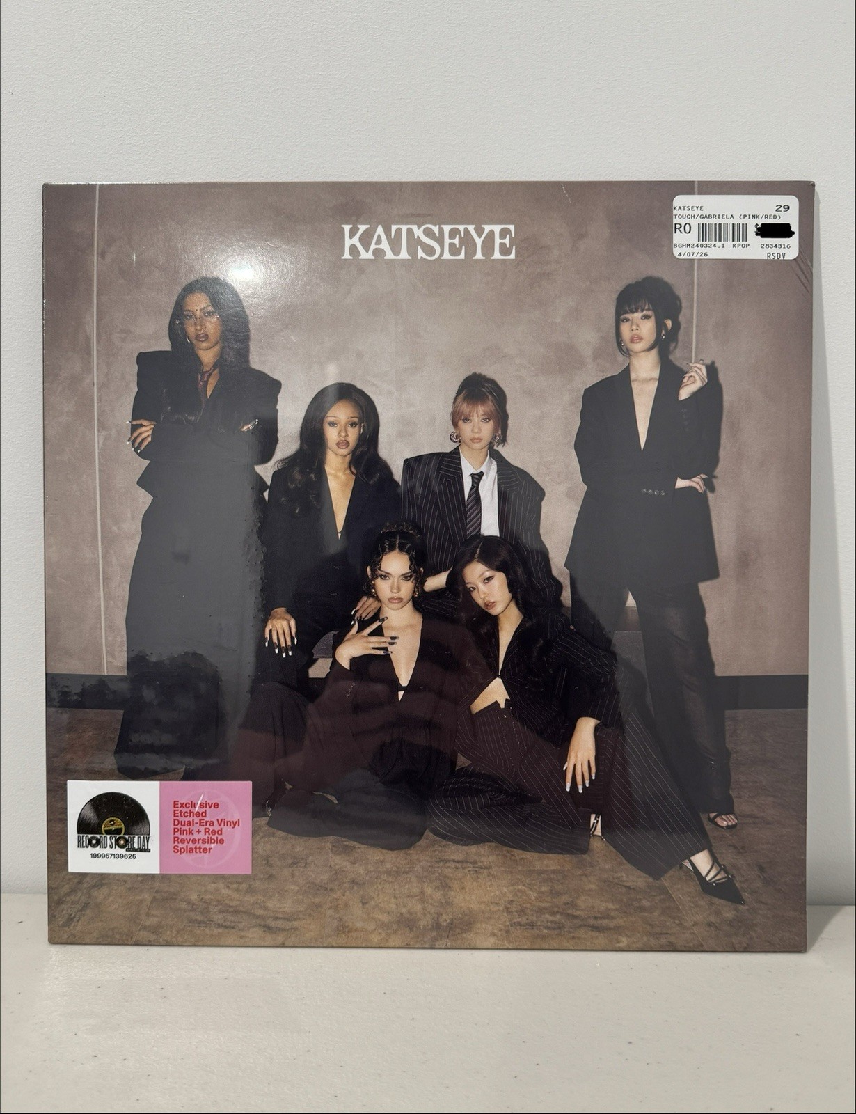 Katseye Touch / Gabriela Tour Arrangements & Acapella Versions RSD 2026 COLORED