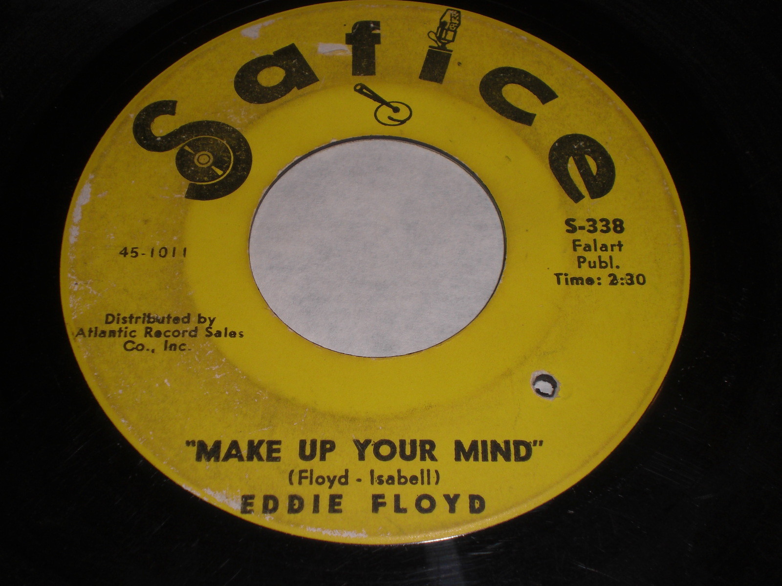 Eddie Floyd – Make Up Your Mind / No, No, No 45 – Soul