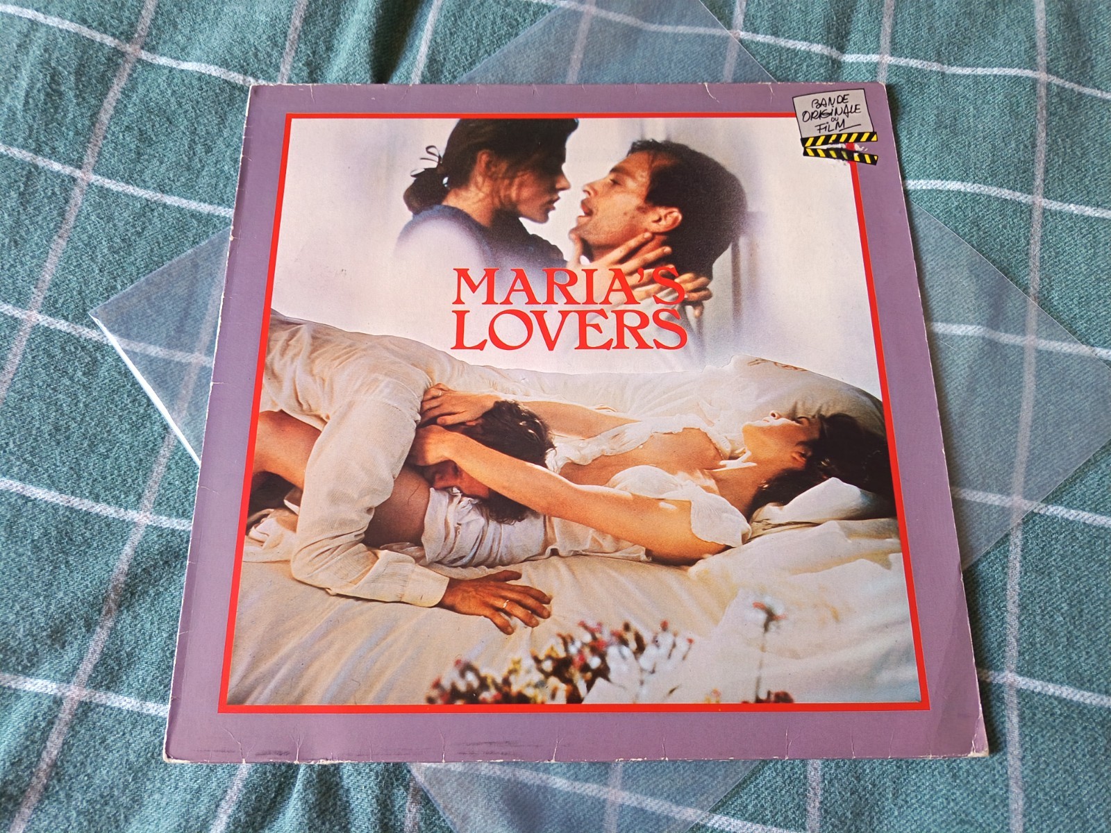 MARIA’S LOVERS ORIGINAL SOUNDTRACK LP 1984 (BANDE ORIGINALE DU FILM) MILAN A-262