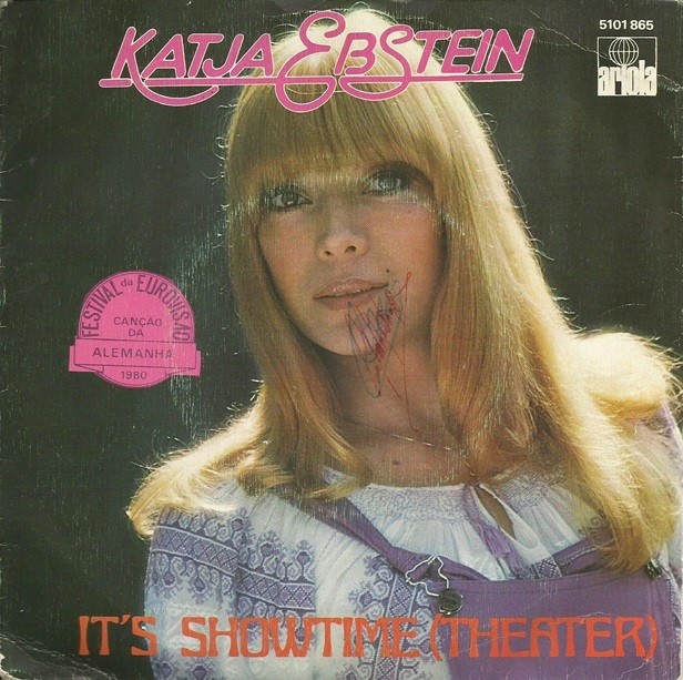 KATJA EBSTEIN “IT’S SHOWTIME (Theater) / WHAT’S HER BAG” 45 Eurovision
