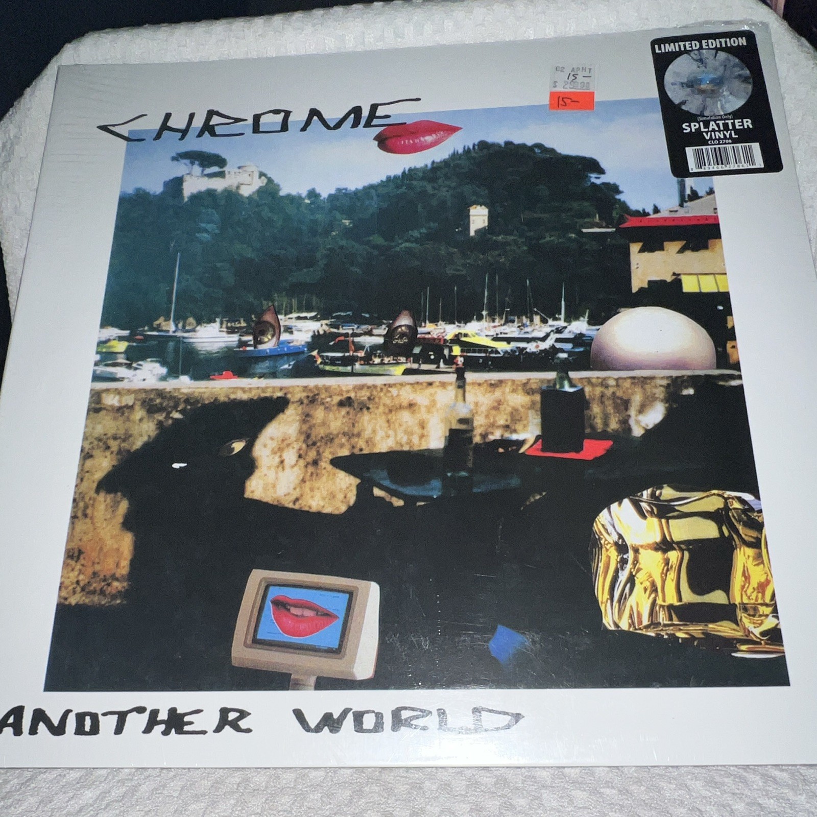 Chrome Another World 2022 Limited Splatter Colored Vinyl LP Sealed CLO 2706