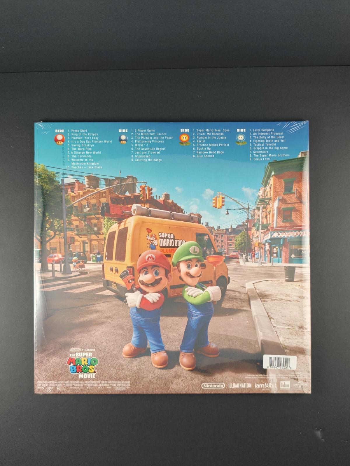 The Super Mario Bros. Movie Soundtrack IAm8Bit Exclusive 2xLP Variant Brand New