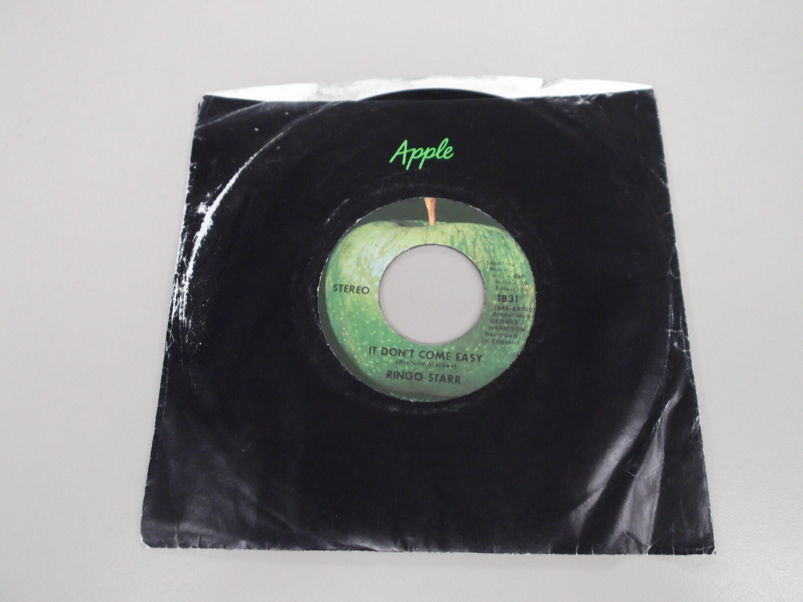 Ringo Starr – It Don’t Come Easy / Early 1970 – Apple 1831 NM