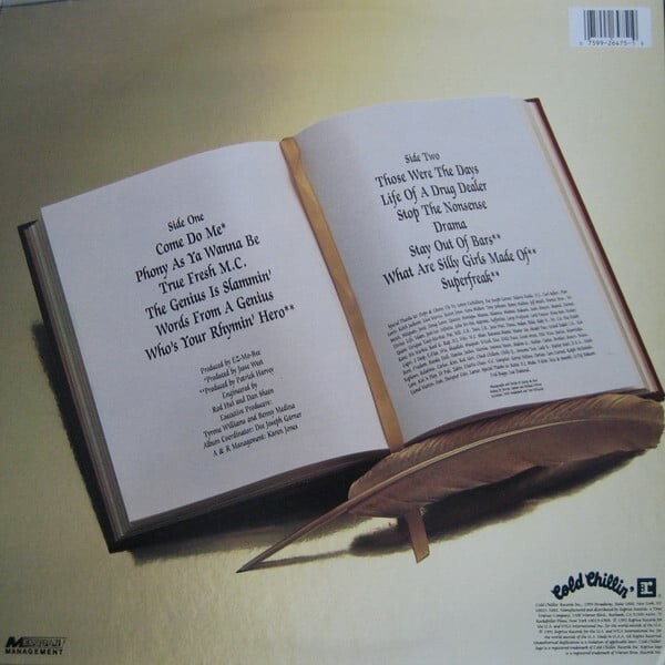 The Genius / Words From The Genius 12″ Vinyl 1991 US LP Cold Chillin’ Records