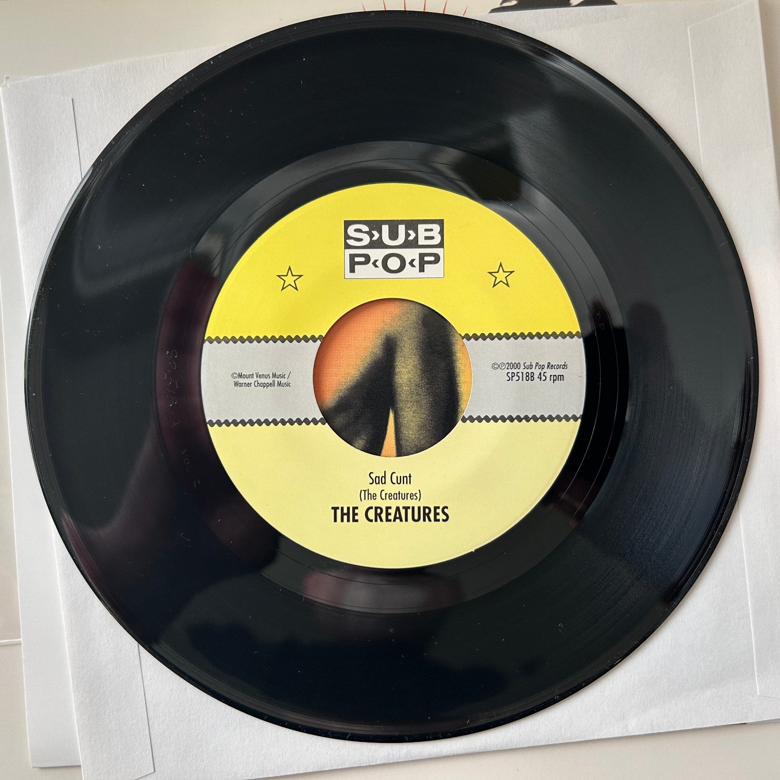 The Creatures “Take Mine” SUB POP SINGLES CLUB Vol.2 SP518 (2000) Siouxsie