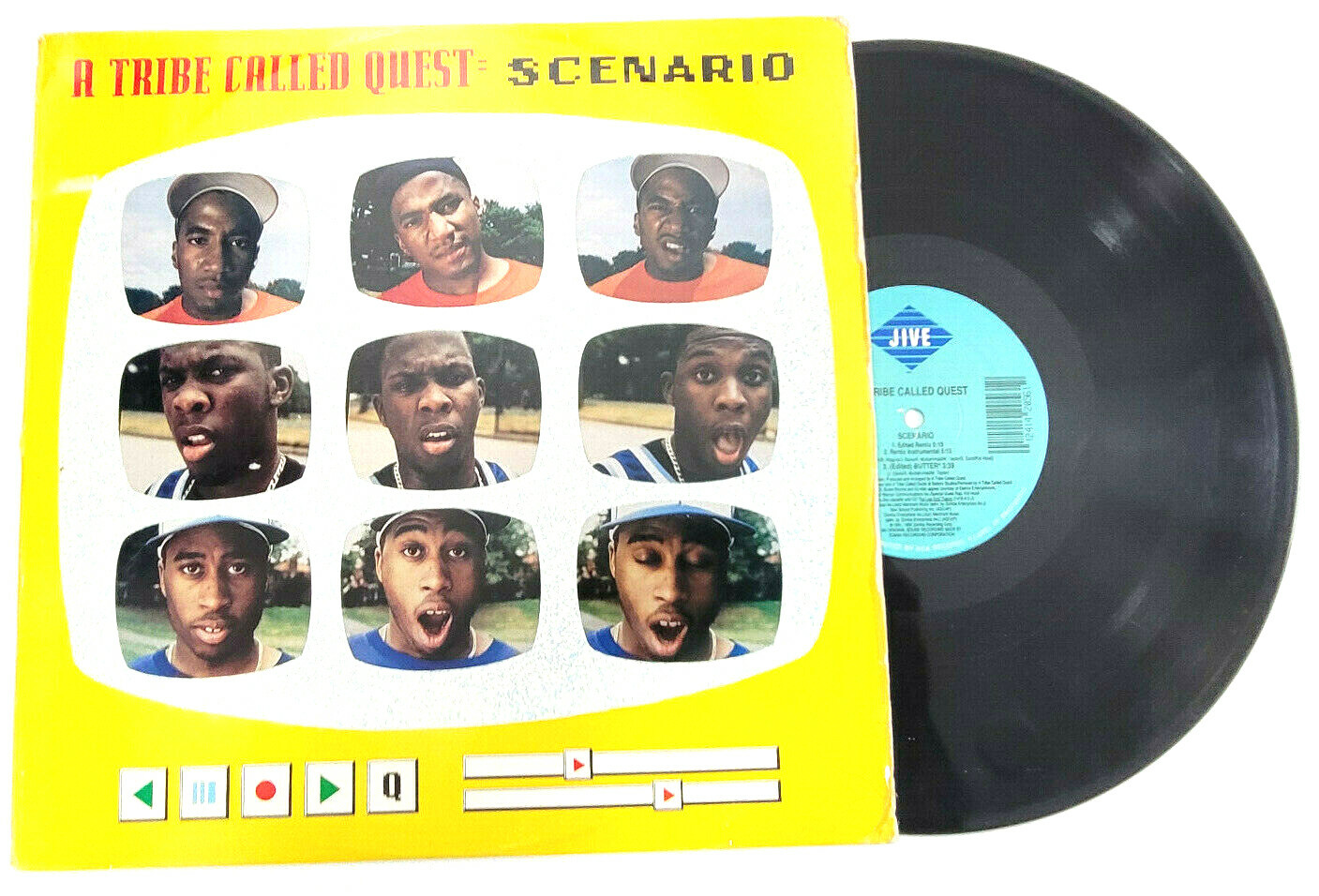 A TRIBE CALLED QUEST – SCENARIO – HIP HOP SINGLE (1991)