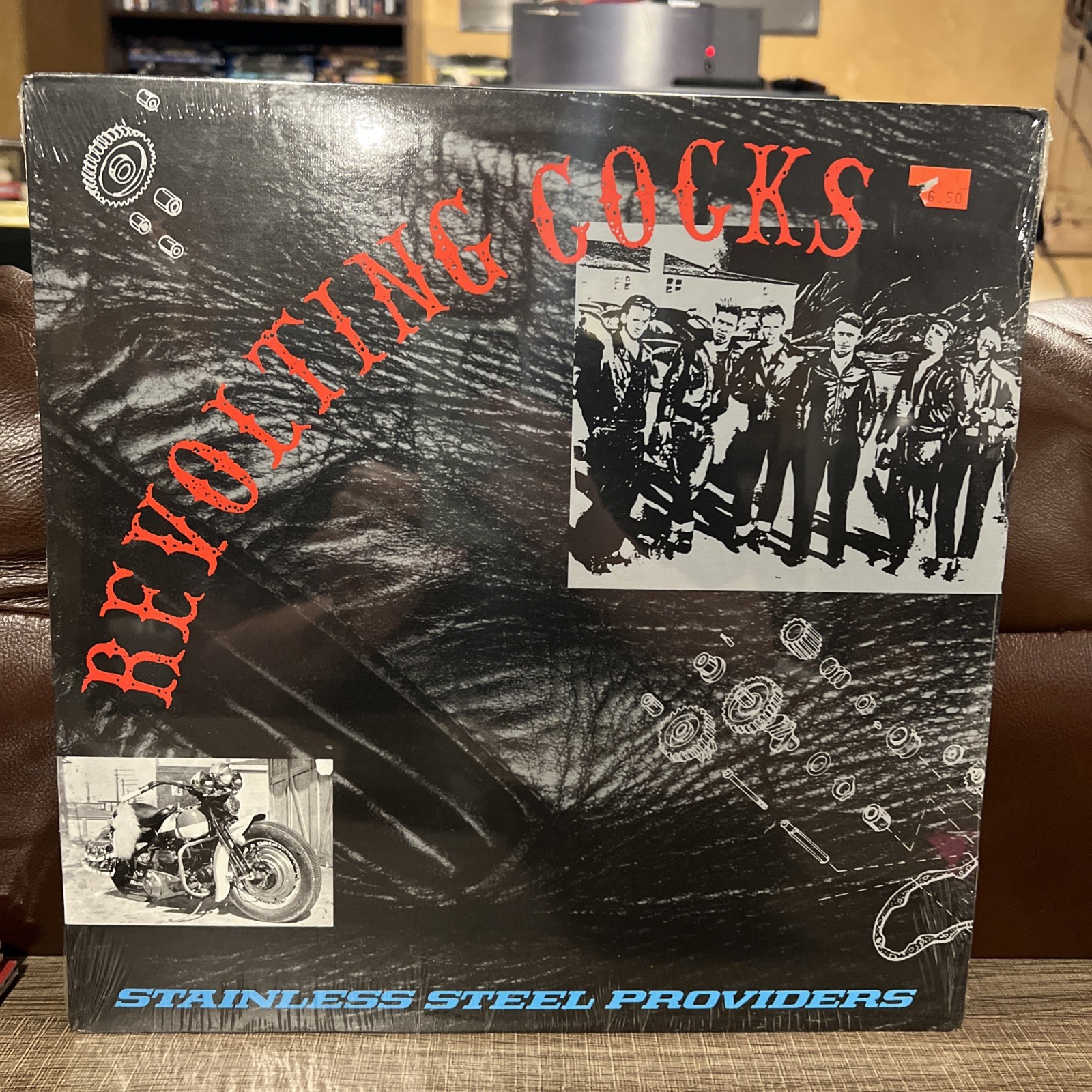 REVOLTING COCKS-Stainless Steel Provides EP WAX TRAX 12” Vinyl 1988 *NEW SEALED*