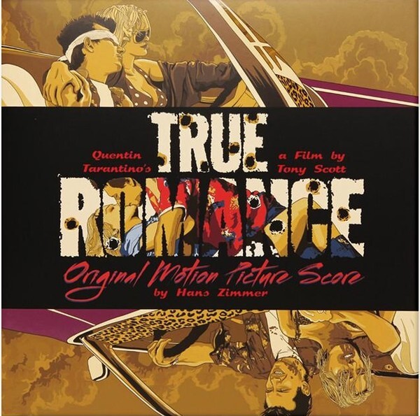 TRUE ROMANCE – OST – LP WITH 7″ VINYL – YELLOW AND PURPLE SPLIT VINYL – NEW!