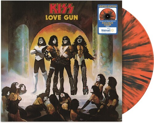 Kiss – Love Gun [Tangerine/Aqua Splatter LP] [New Vinyl LP]