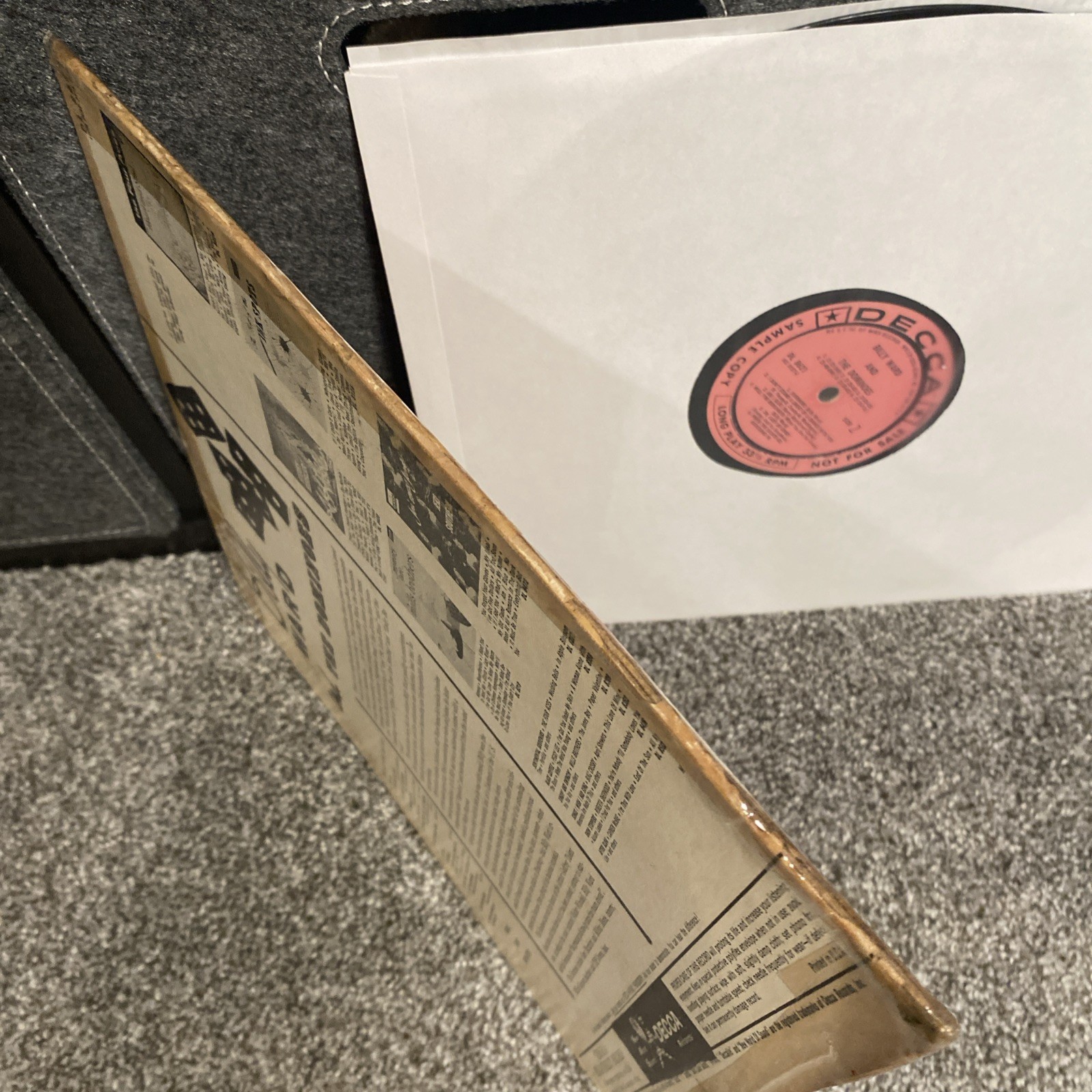 Original Billy Ward And The Dominoes 1958 Pink Label Promo DJ WLP Decca DL8621