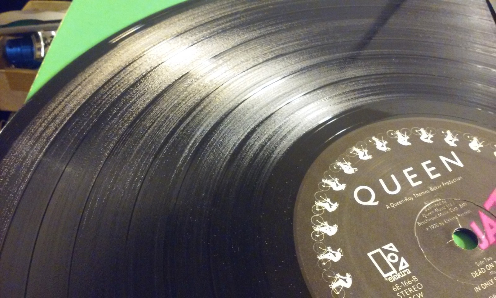 Queen Jazz LP Vinyl Record 1978 Elektra 6E-166-A Album Inner Sleeve/no posterVG+