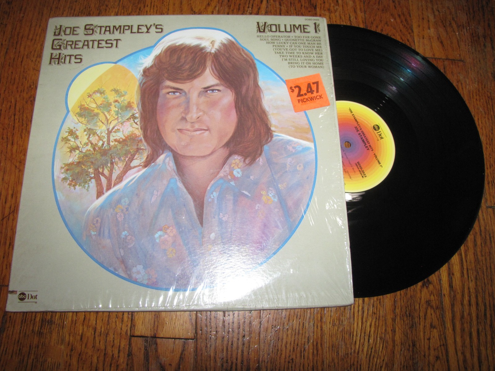 JOE STAMPLEY’S GREATEST HITS – VOLUME 1 – ABC/DOT RECORDS LP