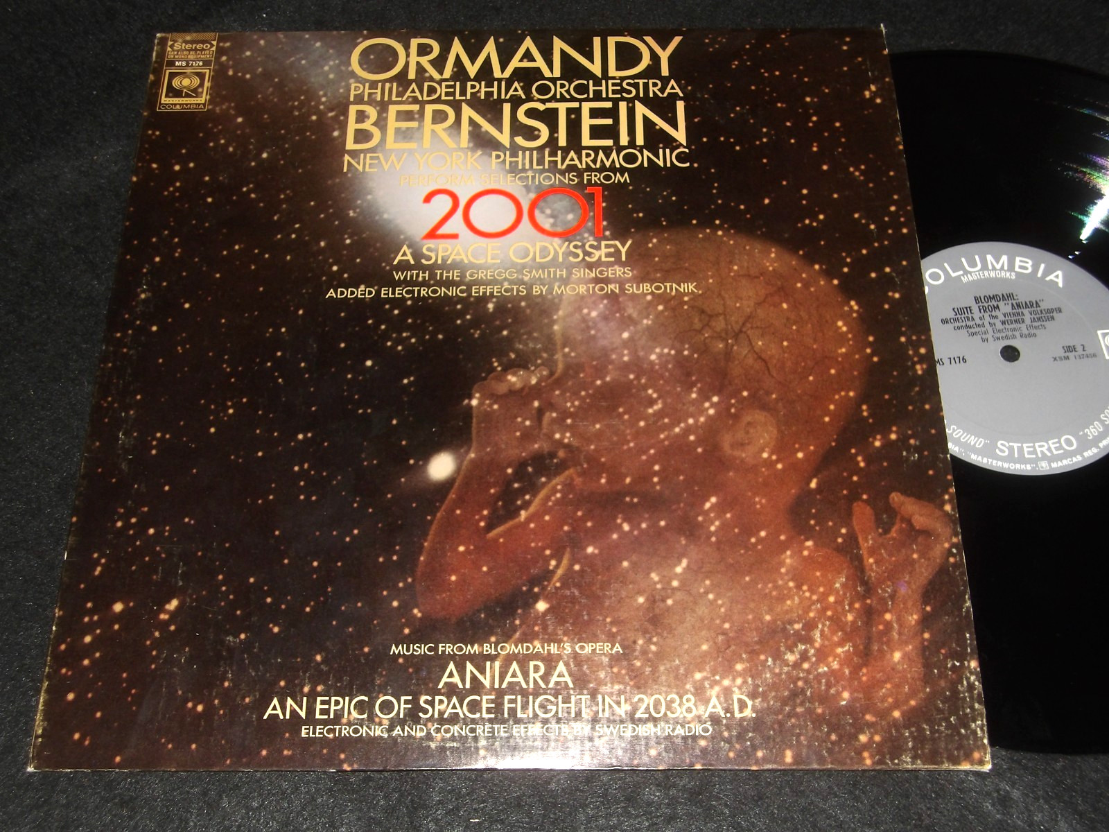 2001 A SPACE ODYSSEY Ormandy/ Bernstein LP MORTON SUBOTNICK Electronica LIGETI