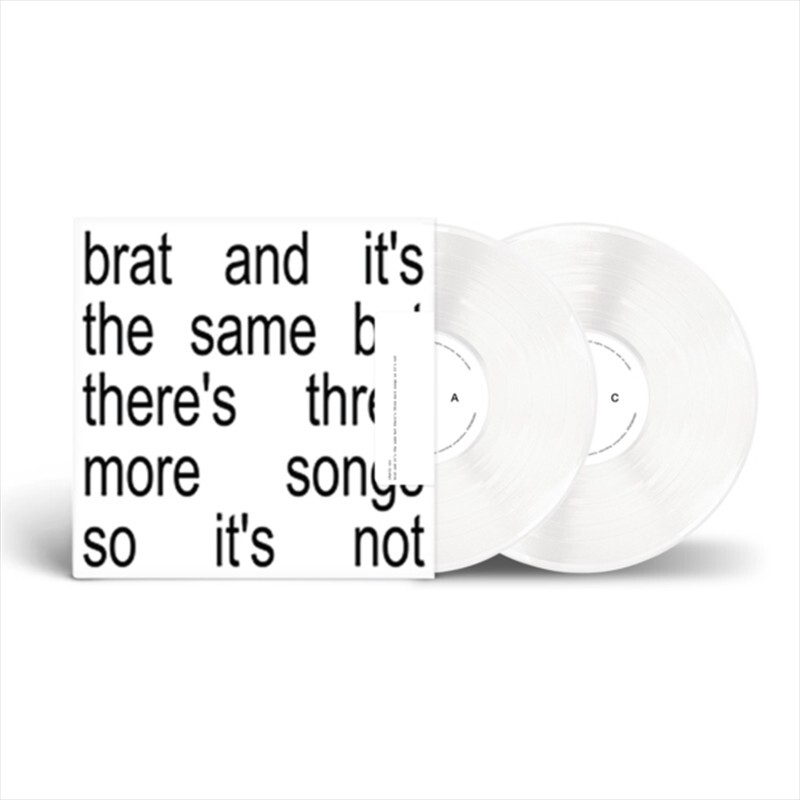 Charli XCX – Brat And It’s The Same But There’s Three More Songs Vinyl RECORD