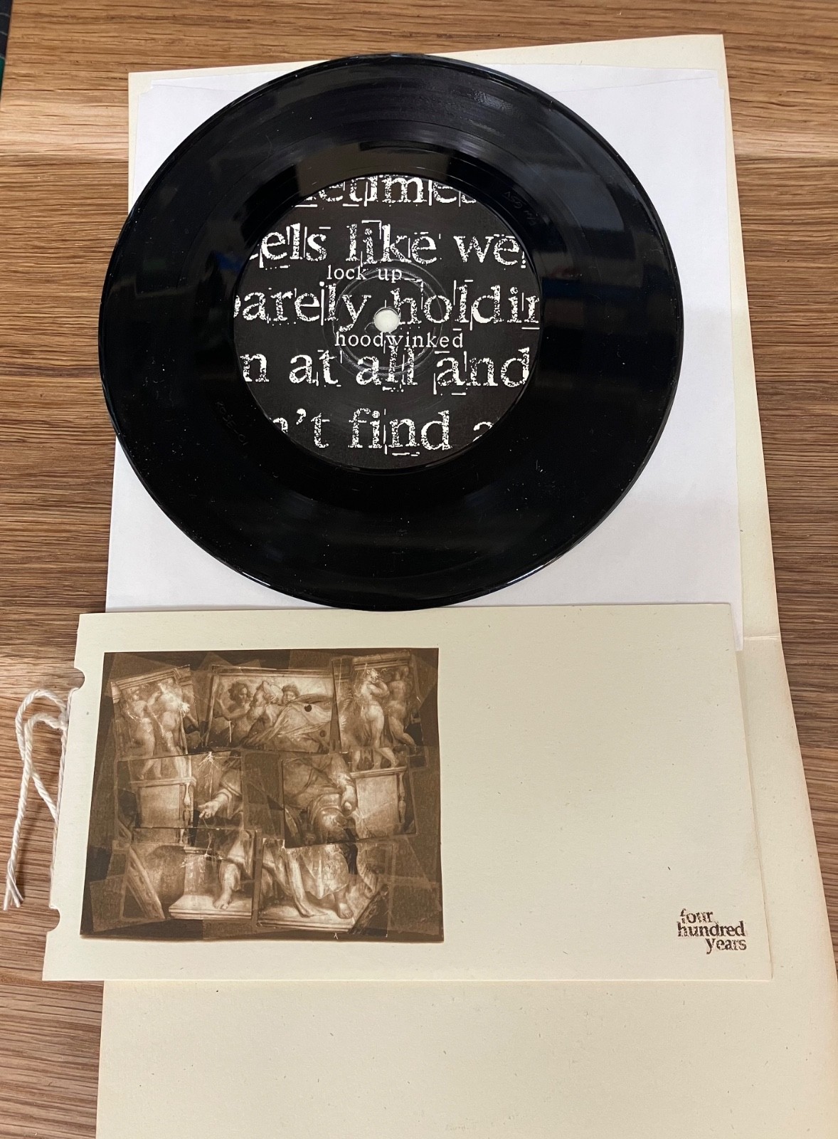 Four Hundred Years 7” vinyl 1997 punk hardcore emo