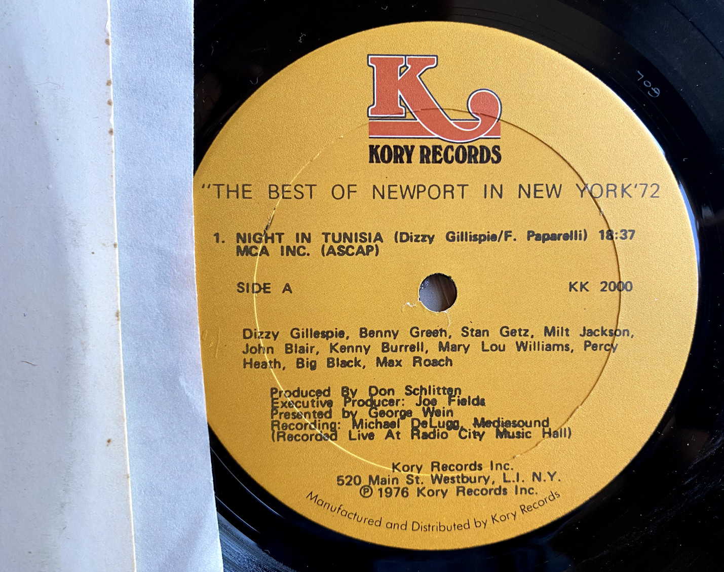 SEALED 3 LP JAZZ SET NEWPORT IN NEW YORK ’72 LIVE RADIO CITY