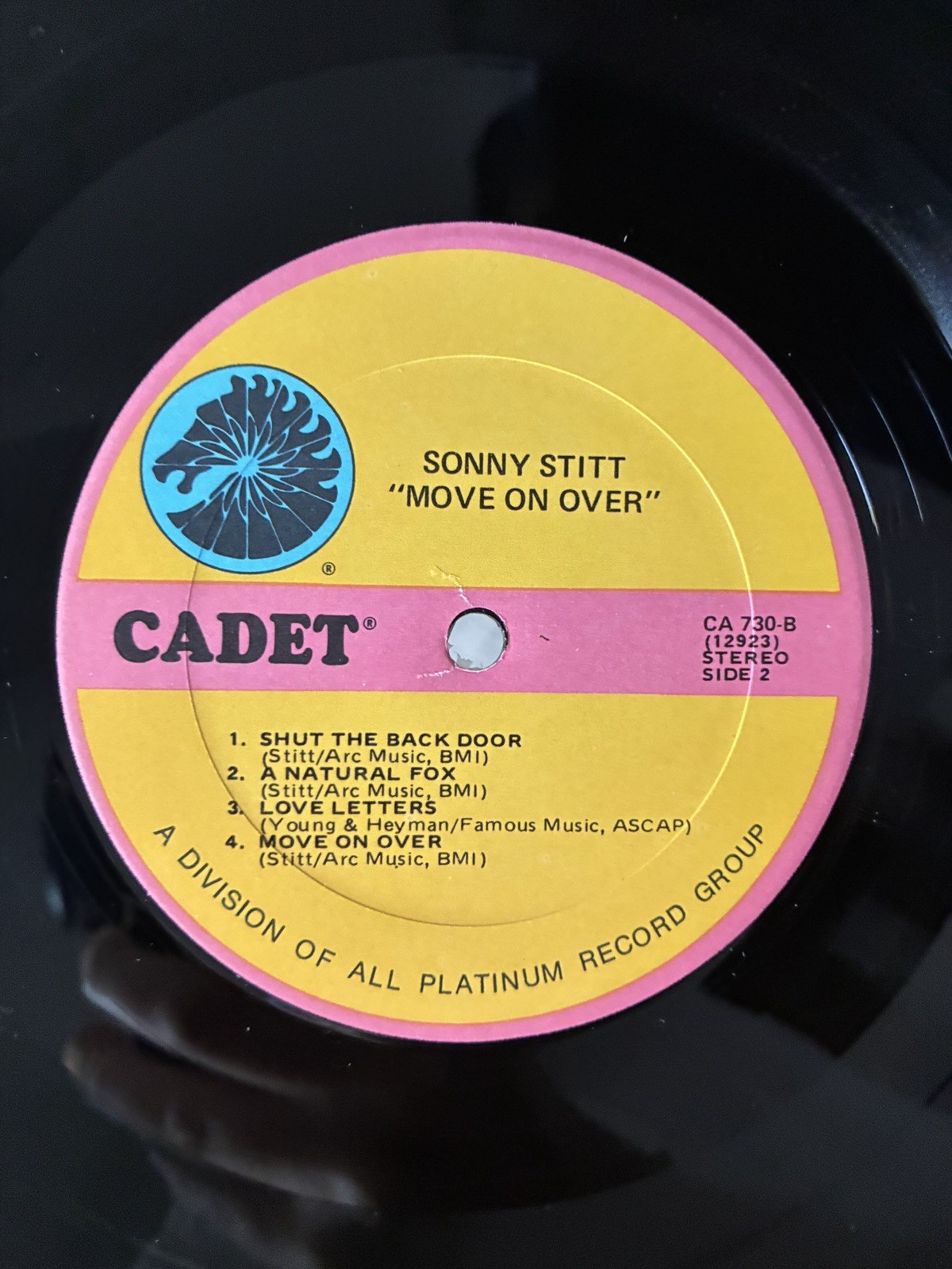 Sonny Stitt Move On Over.. Vinyl