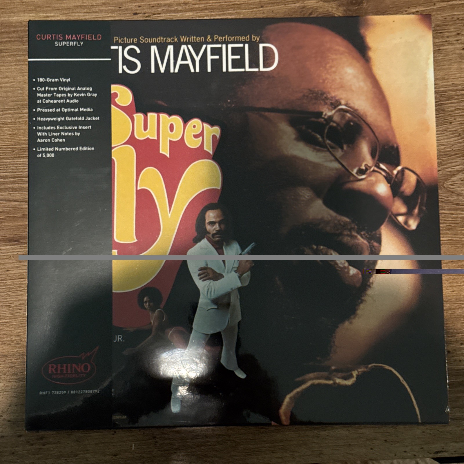 Curtis Mayfield Super Fly 2026 RHINO High Fidelity 180g LP #ed Brand New SEALED