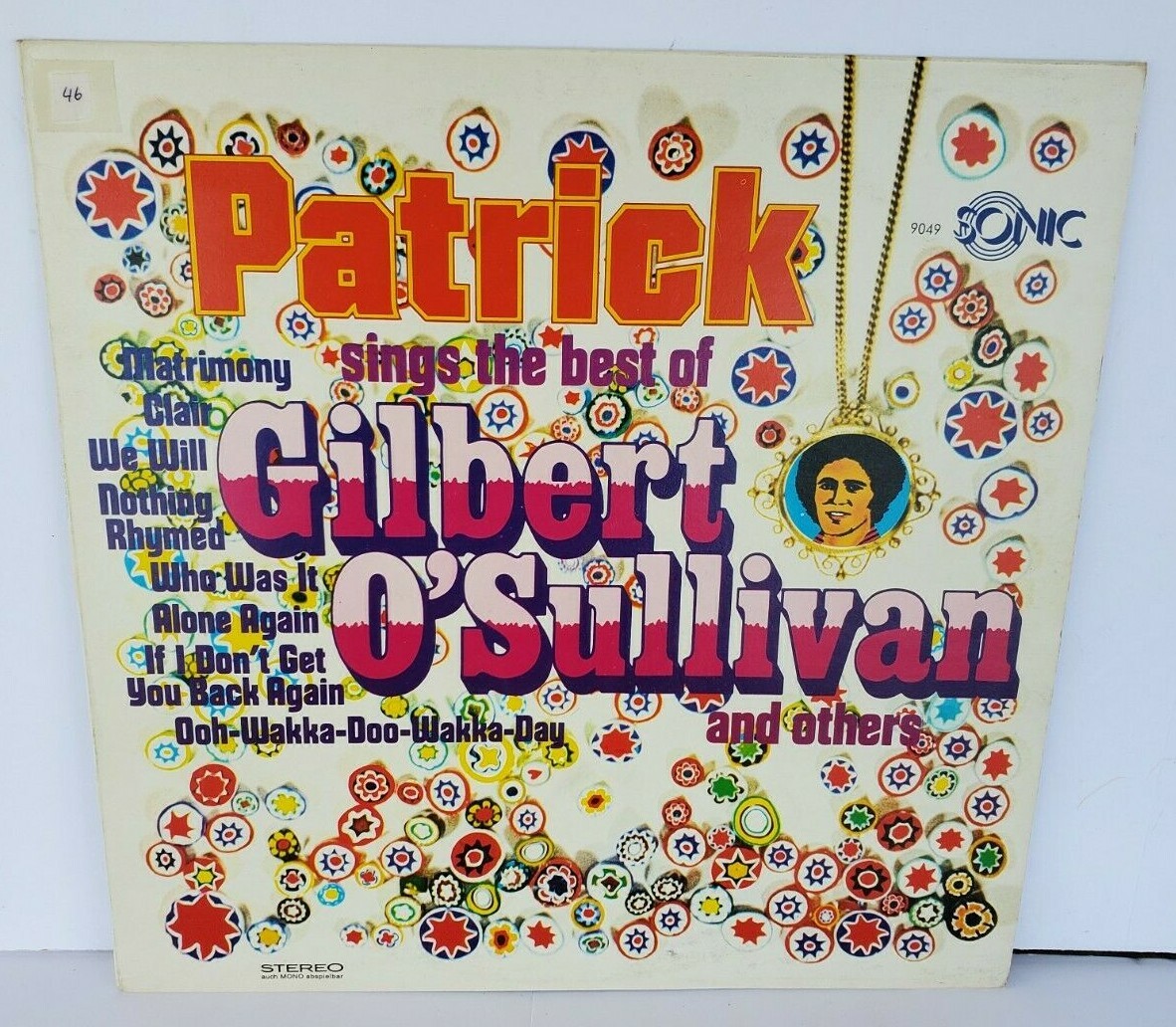 Lot of 2 GILBERT O’SULLIVAN Records “Back To Front” & Sings the Best Of” Germany
