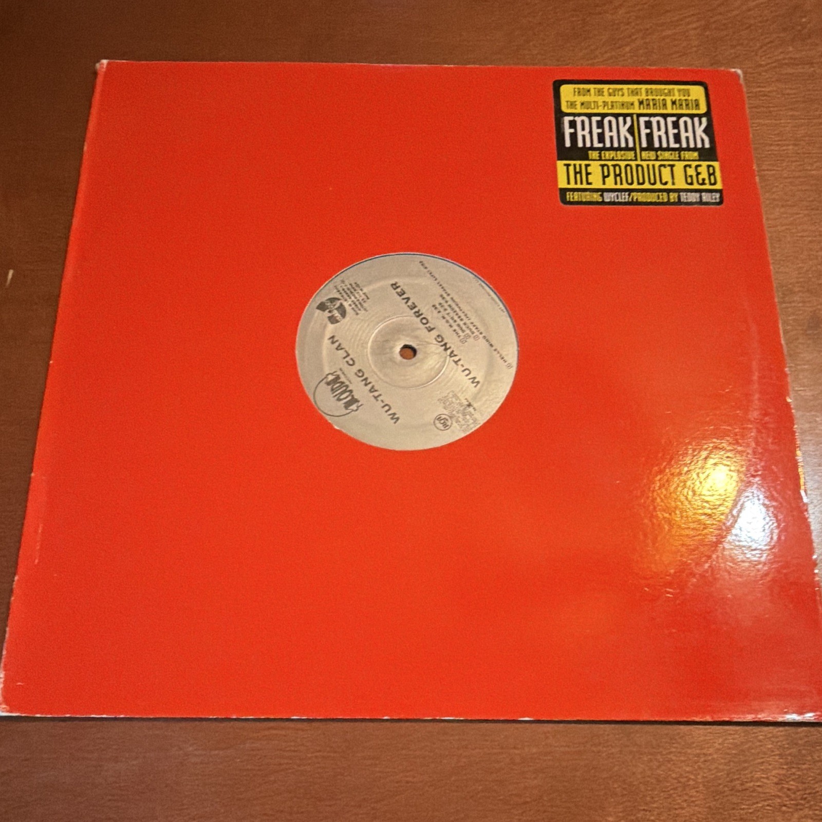 Wu-Tang Clan Wu-Tang Forever 12″ Black Vinyl Single 33 RPM Loud Rap Hip-Hop