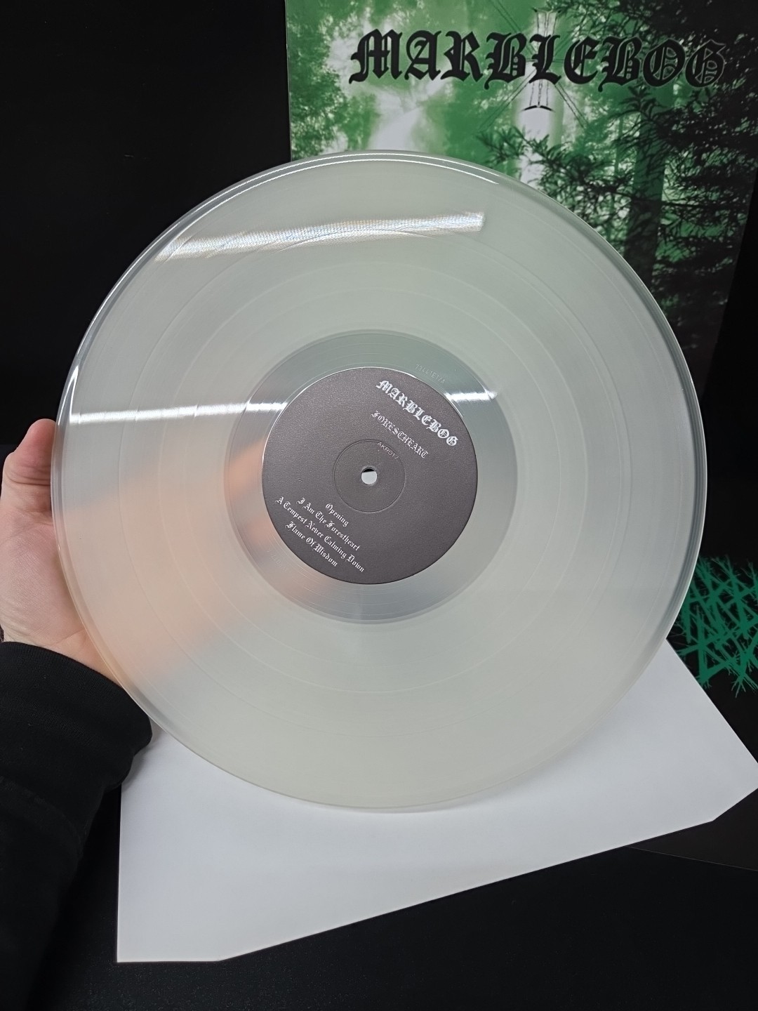 Marblebog Forestheart Lp Clear Vinyl 2007 1st Press W/Insert EX/NM Wax RARE