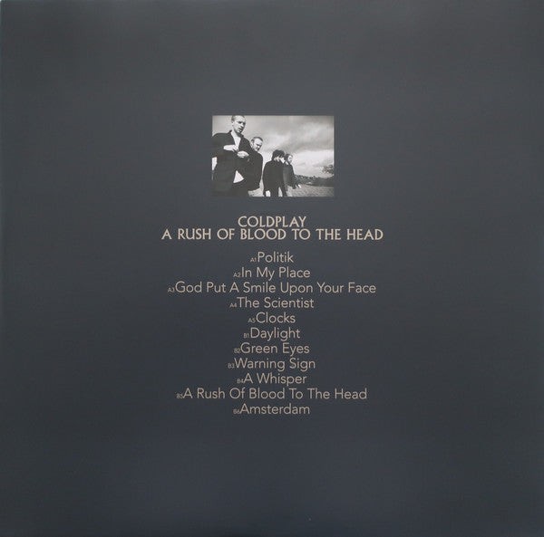 Coldplay – A Rush of Blood to the Head – New Vinyl Record VINYL 1 – V1111z