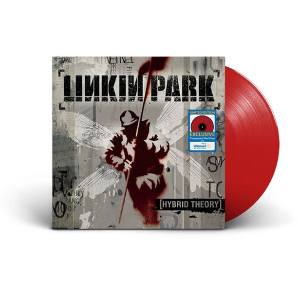 Linkin Park – Hybrid Theory Transparent Red Vinyl LP Papercut By Myself New