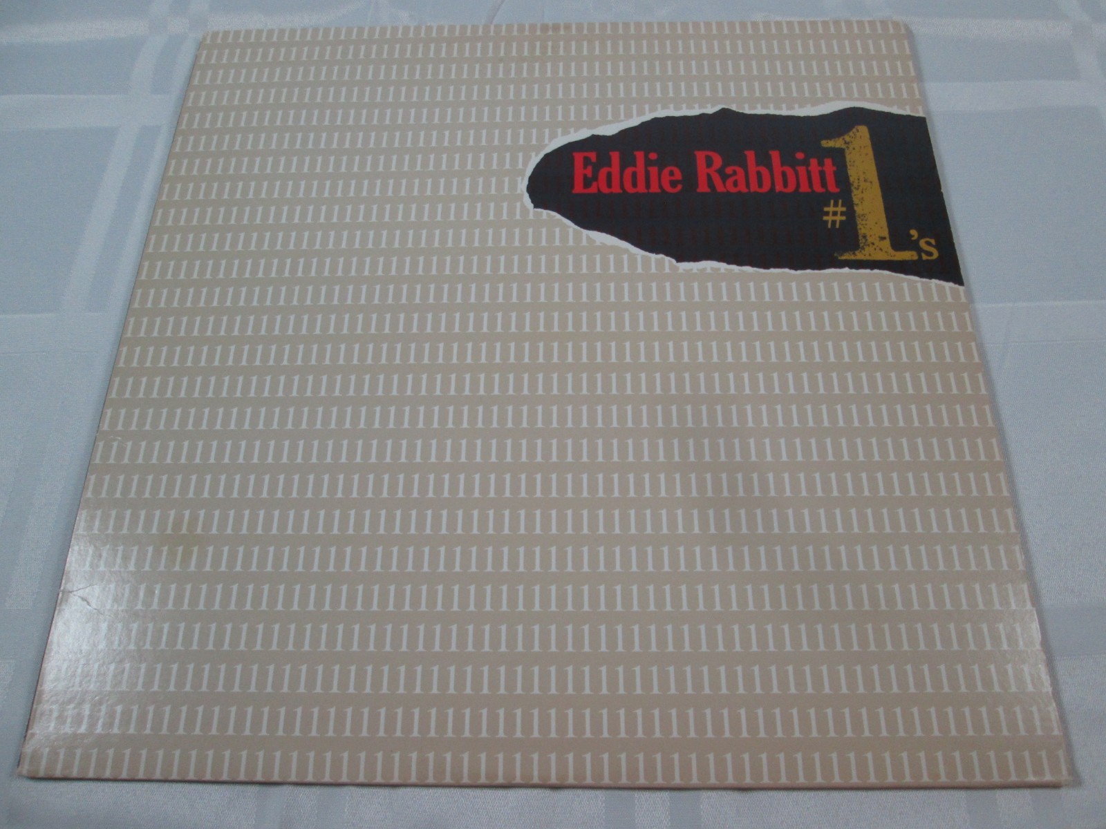 Eddie Rabbitt #1’s LP Album Best of I Love a Rainy Night/Drivin’ My Life Away EX