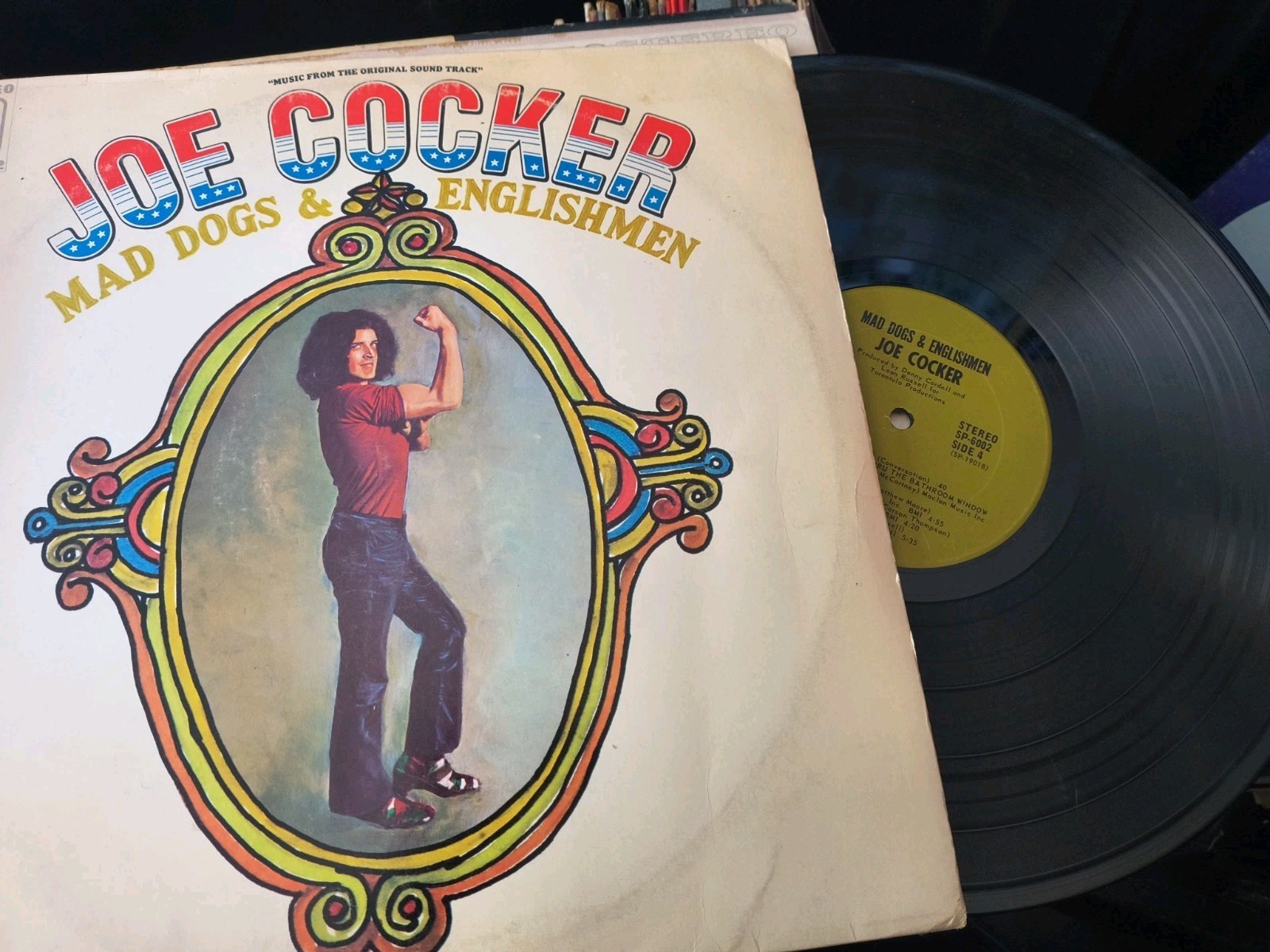 Joe Cocker Mad Dogs & Englishmen 2LP 1970 A&M SP-6002 VG+ Original Foldout