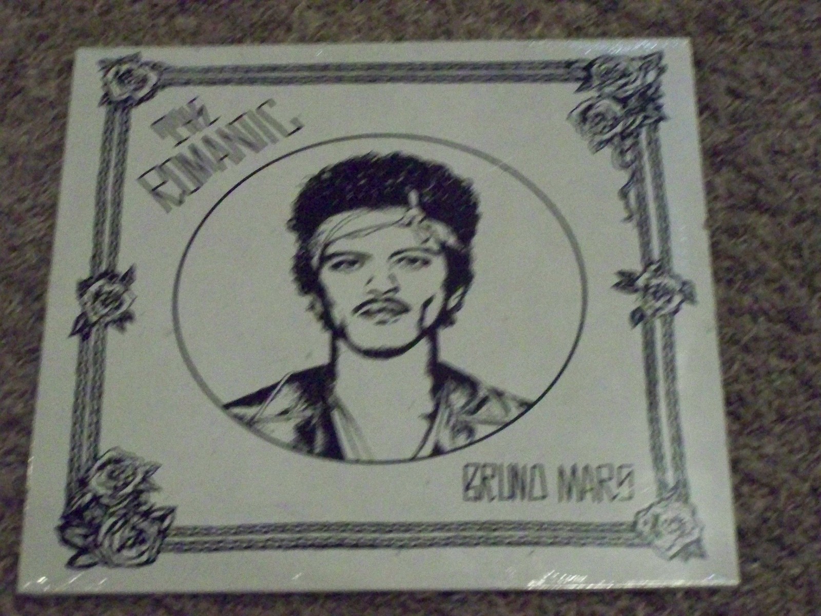 BRUNO MARS “THE ROMANTIC” POLISH IMPORT LP PRESSED ON APPLE RED VINYL BRAND NEW