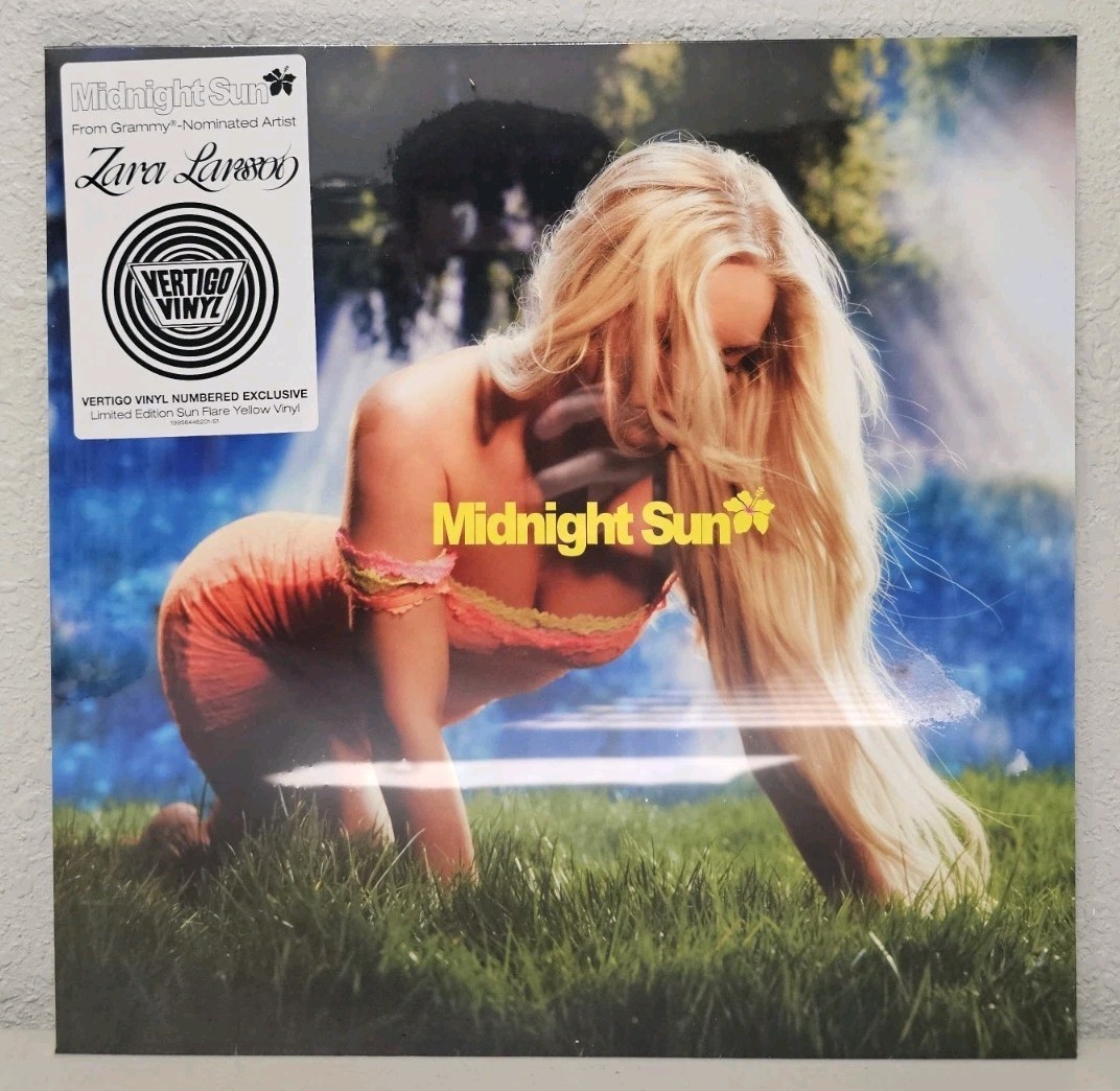 Zara Larsson – Midnight Sun Yellow Marble VV Vertigo Exclusive Vinyl LP /3000
