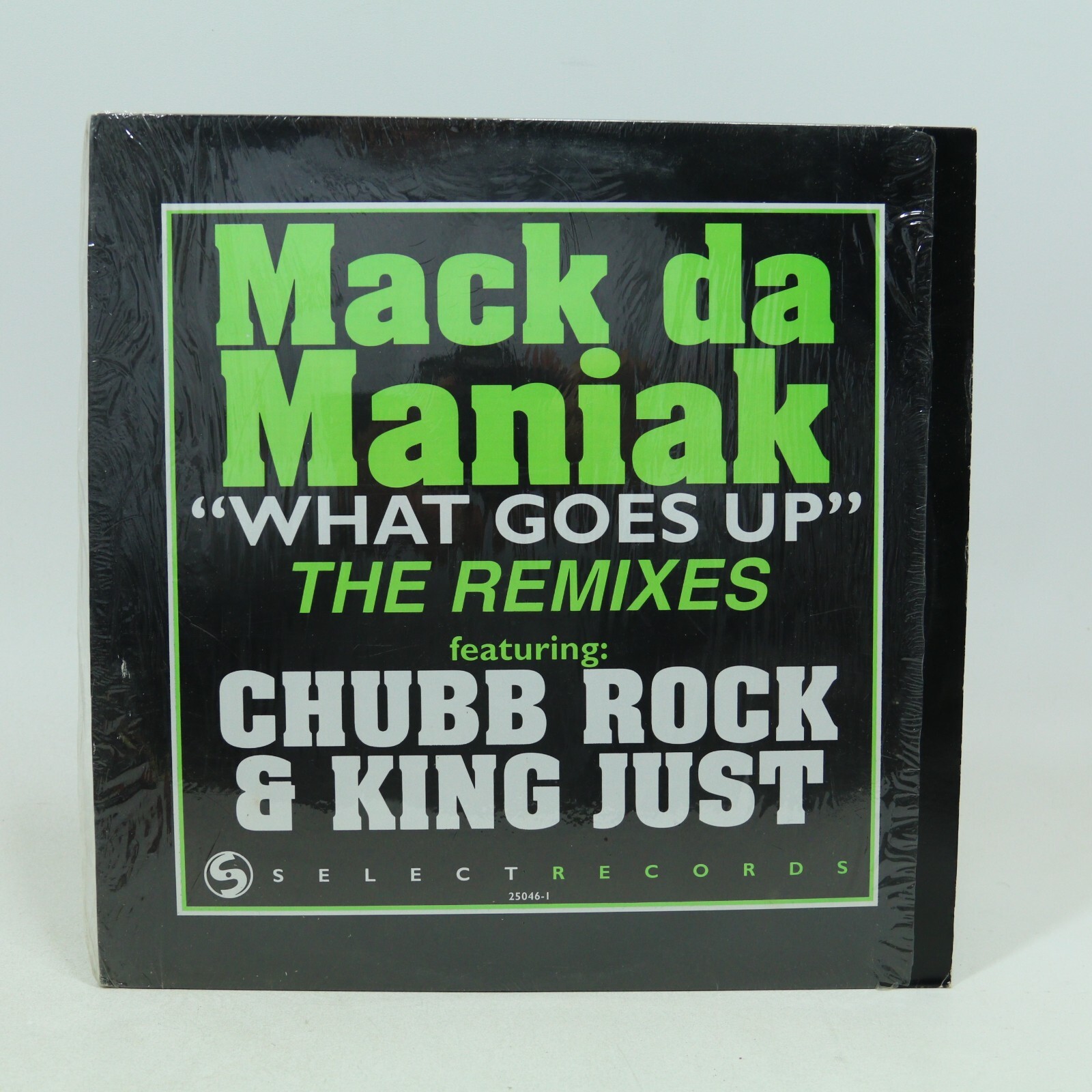 Mack da Maniak / Chubb Rock / King Just 12″ Vinyl Single Rap Promo