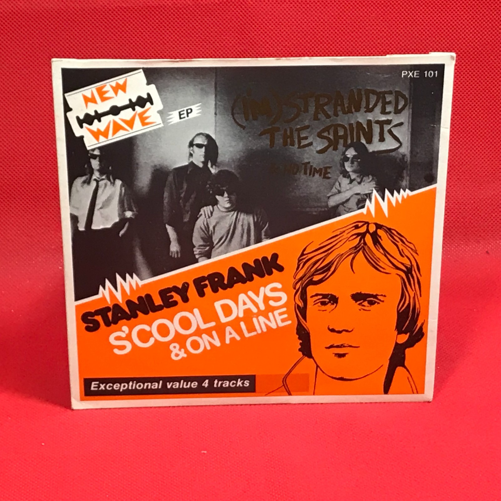 STANLEY FRANK S’cool Days New Wave EP 1977 UK 7″ Vinyl THE SAINTS (I’m) Stranded