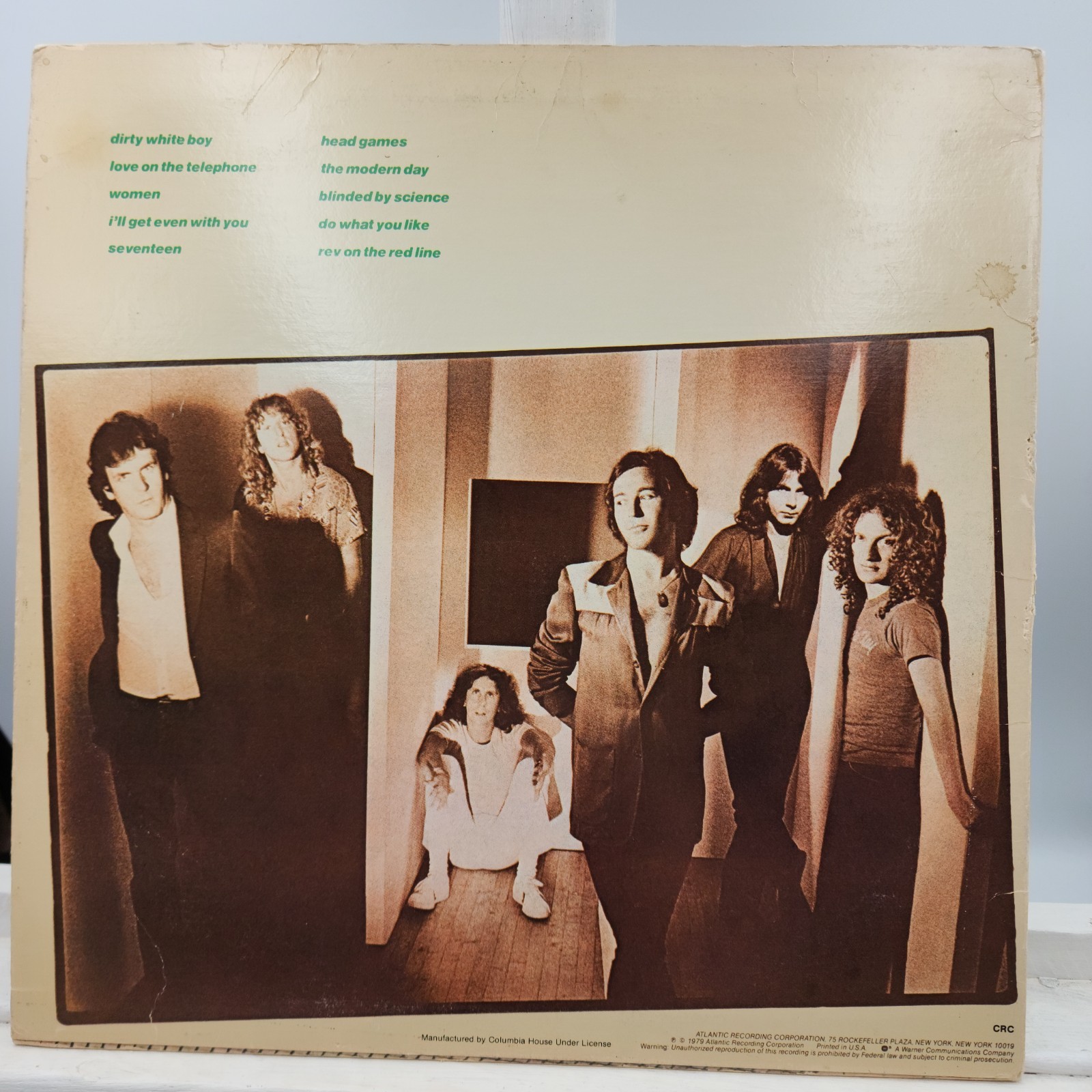 FOREIGNER HEAD GAMES LP