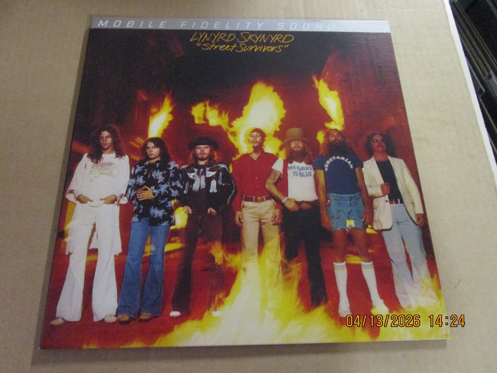 LYNYRD SKYNYRD Street Survivors SILVER LABEL AUDIOPHILE LP Used! 2011 MFSL 1-019
