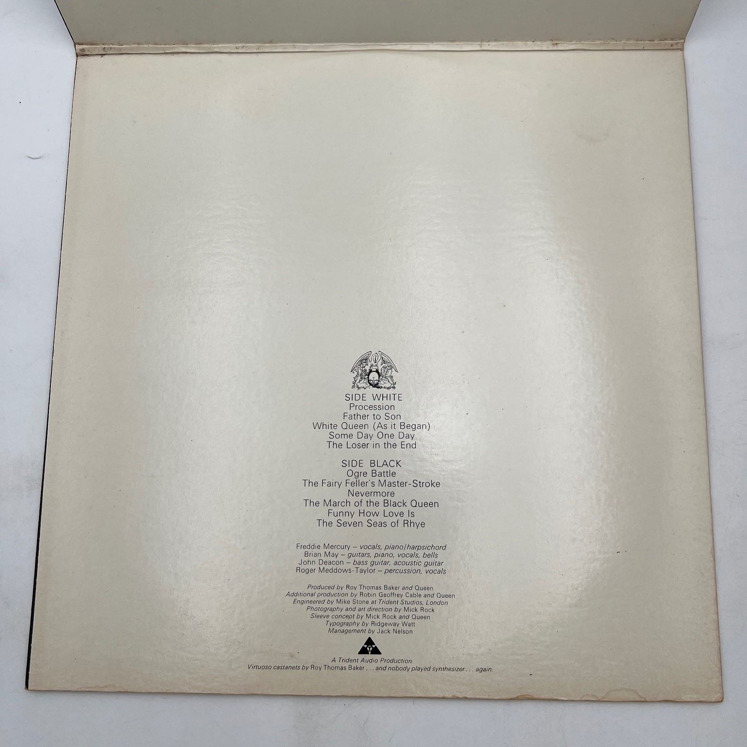 Queen – Queen II LP Record 1974 Elektra Rock 33 RPM US Press