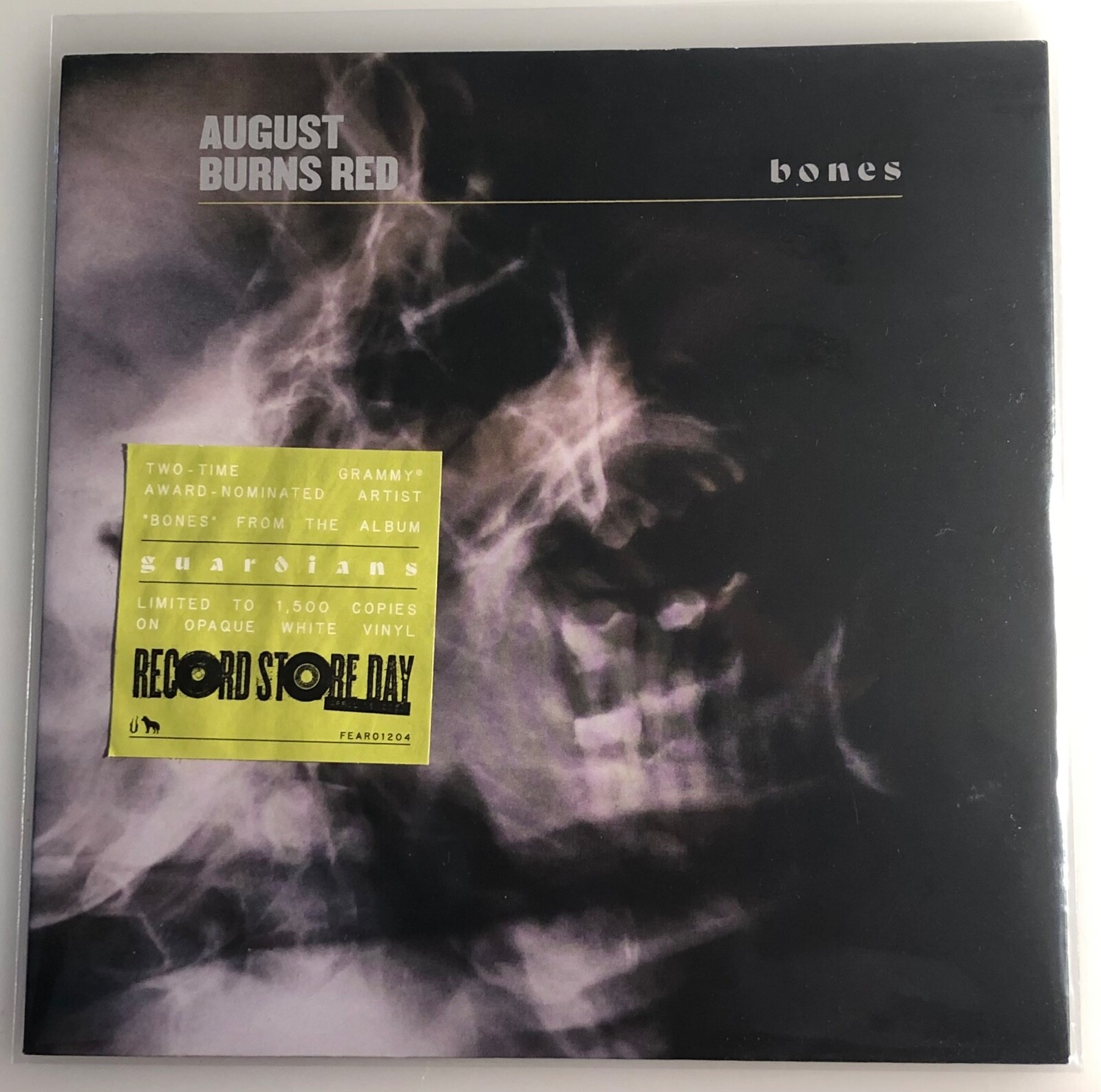 August Burns Red / Bones / 2020 White Vinyl 45 w PS / Mint