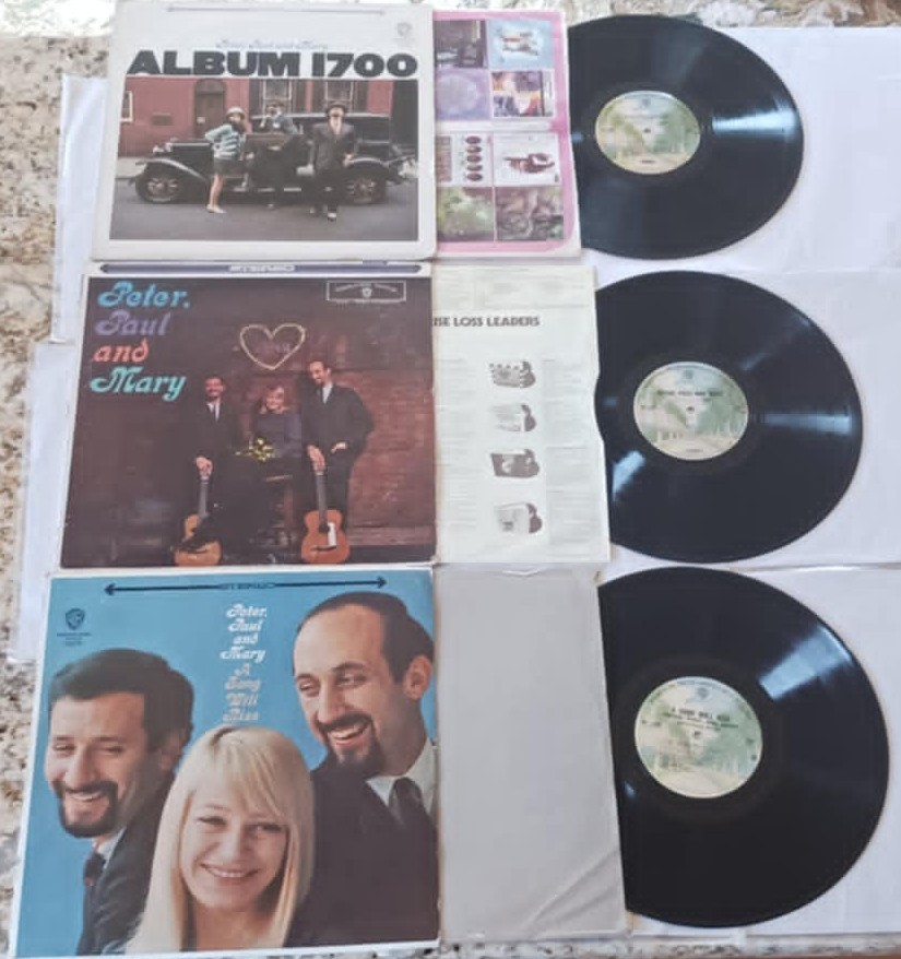 Folk Rock 33 LPs Lot of 25 – 60s 70s Cat Stevens Dylan Baez Nelson PP&Mary Etc..