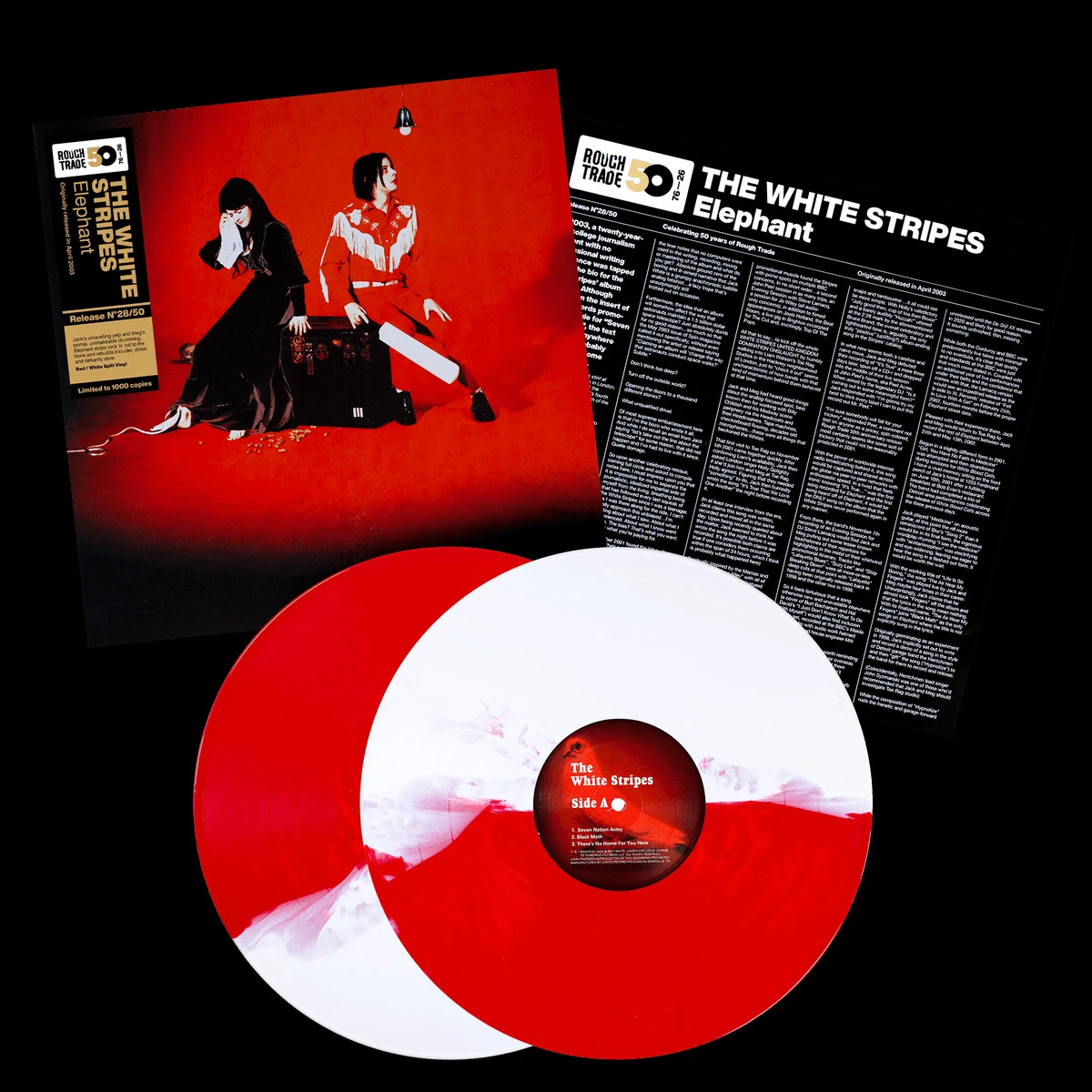 THE WHITE STRIPES Elephant 2LP Rough Trade 50th Anniversary Vinyl SHIPS NOW