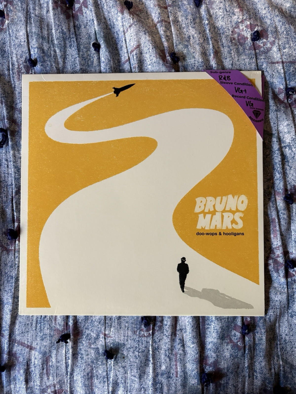 Bruno Mars Doo-Wop and Hoolignas Vinyl LP 2010 2024 Reissue Elektra Records Pop