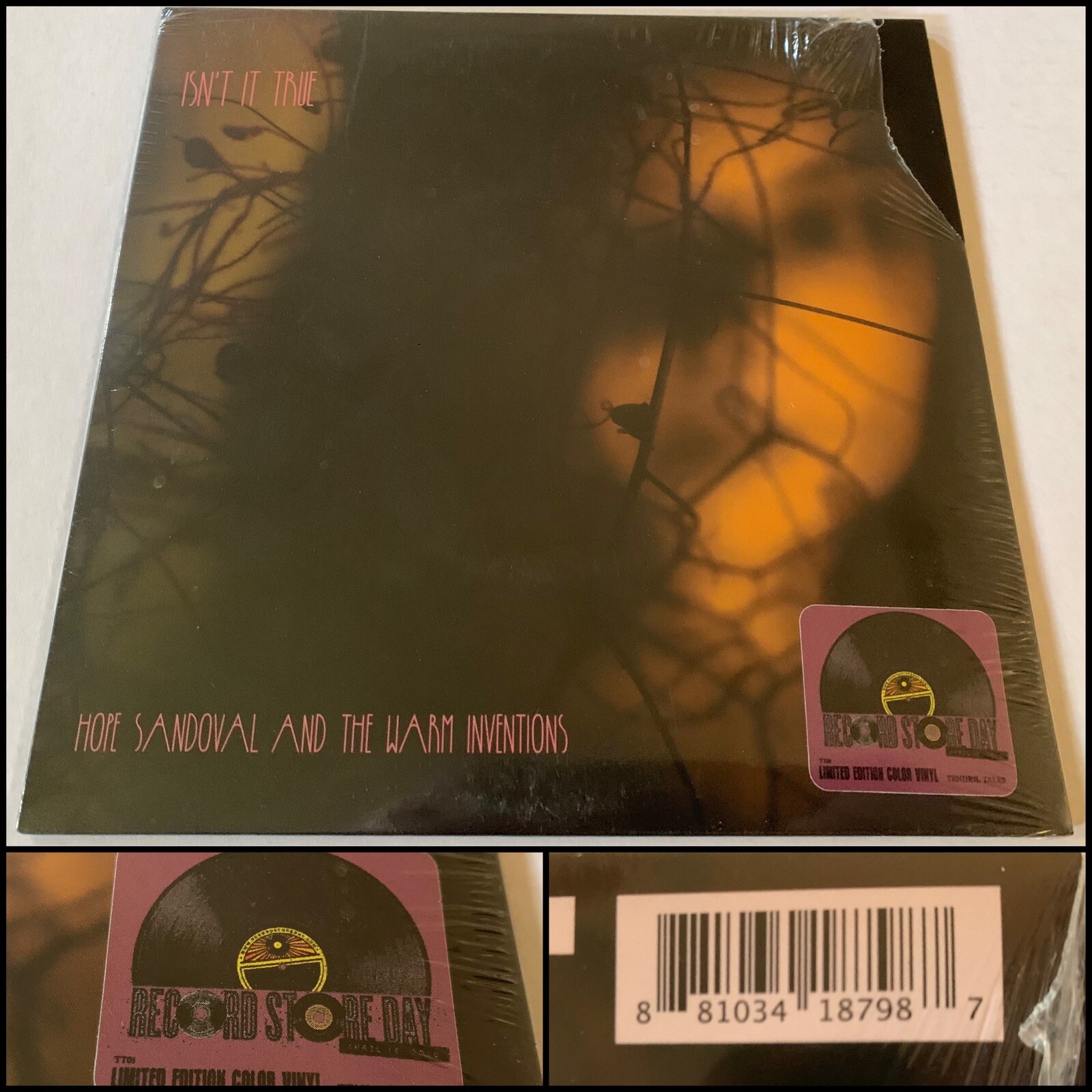 HOPE SANDOVAL AND THE WARM INVENTIONS Isn’t It True 7” Vinyl SEALED-Mazzy Star