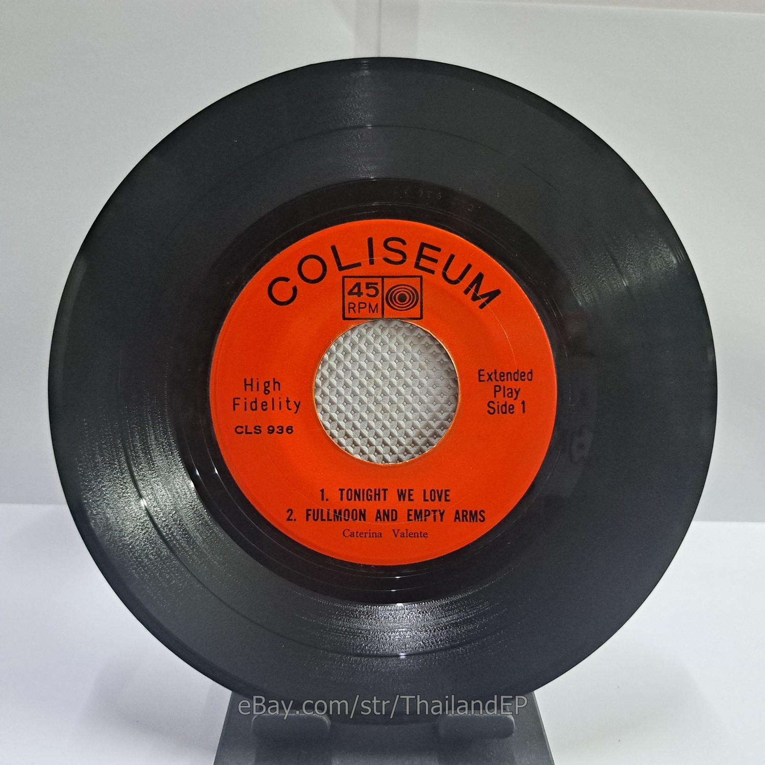 CATERINA VALENTE /TONIGHT WE LOVE /STANGER IN THE NIGHT / THAILAND EP 45 THAI