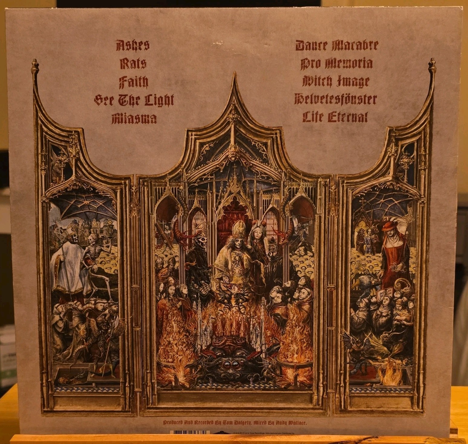 Ghost Prequelle Orange Colored Vinyl LP Rock Loma Vista Records Indie Exclusive