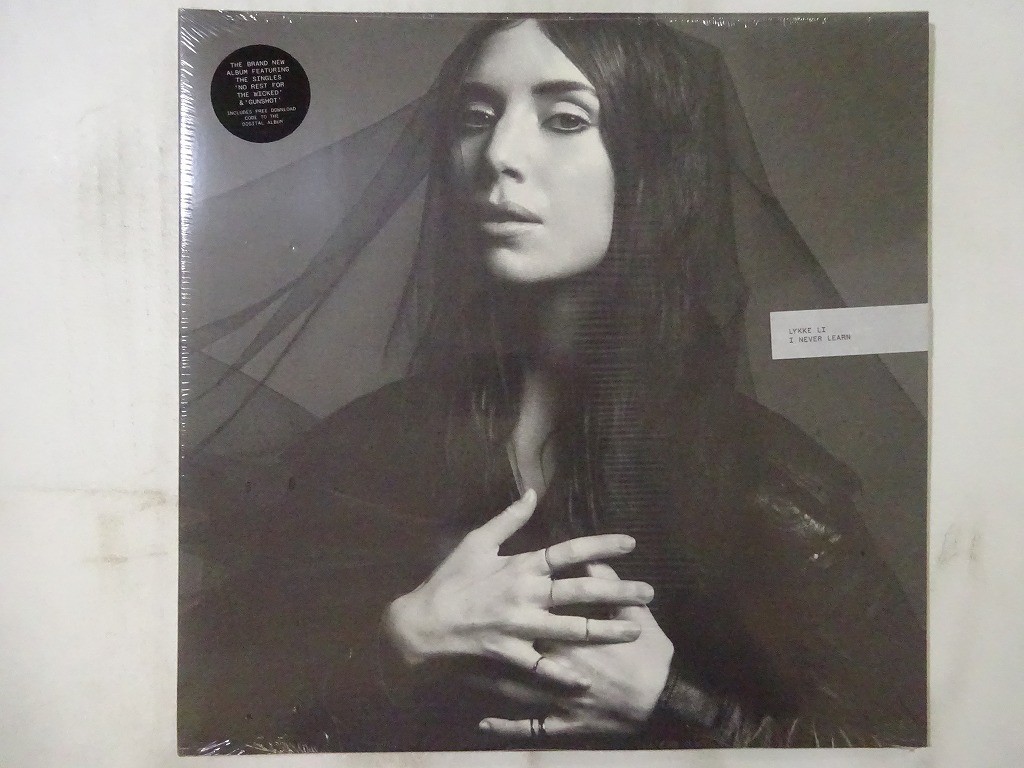 Lykke Li I Never Learn Atlantic 1-543383 US sealed VINYL LP