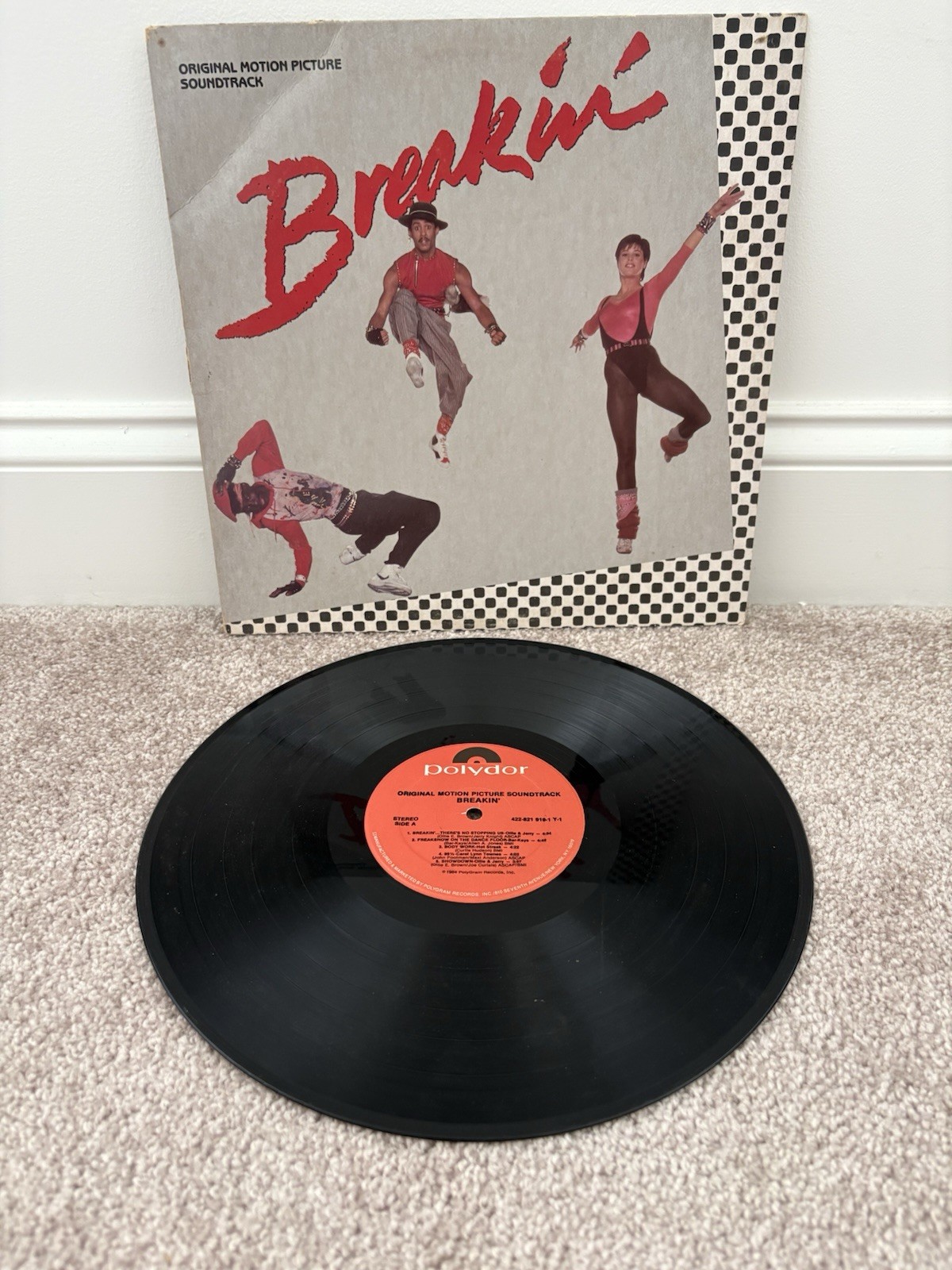 Breakin’ Original Motion Picture Soundtrack 1984 Vinyl Record LP Hip Hop Movie