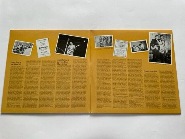 Magic Sam- Magic Sam Live- 2 Vinyl LPs. Delmark 1981. VG+