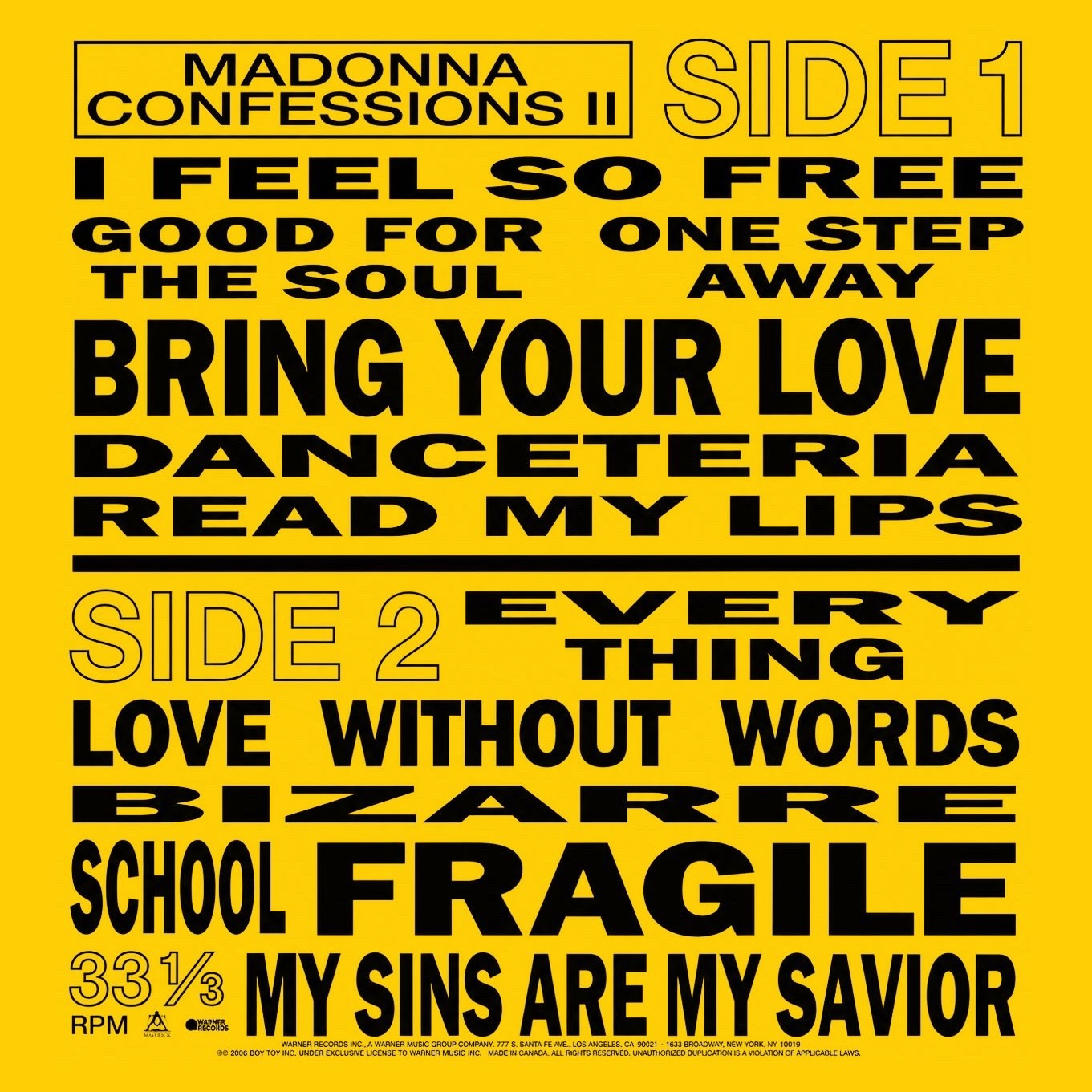 MADONNA Confessions II – Barnes & Noble HOT PINK Vinyl – Exclusive SOLD OUT