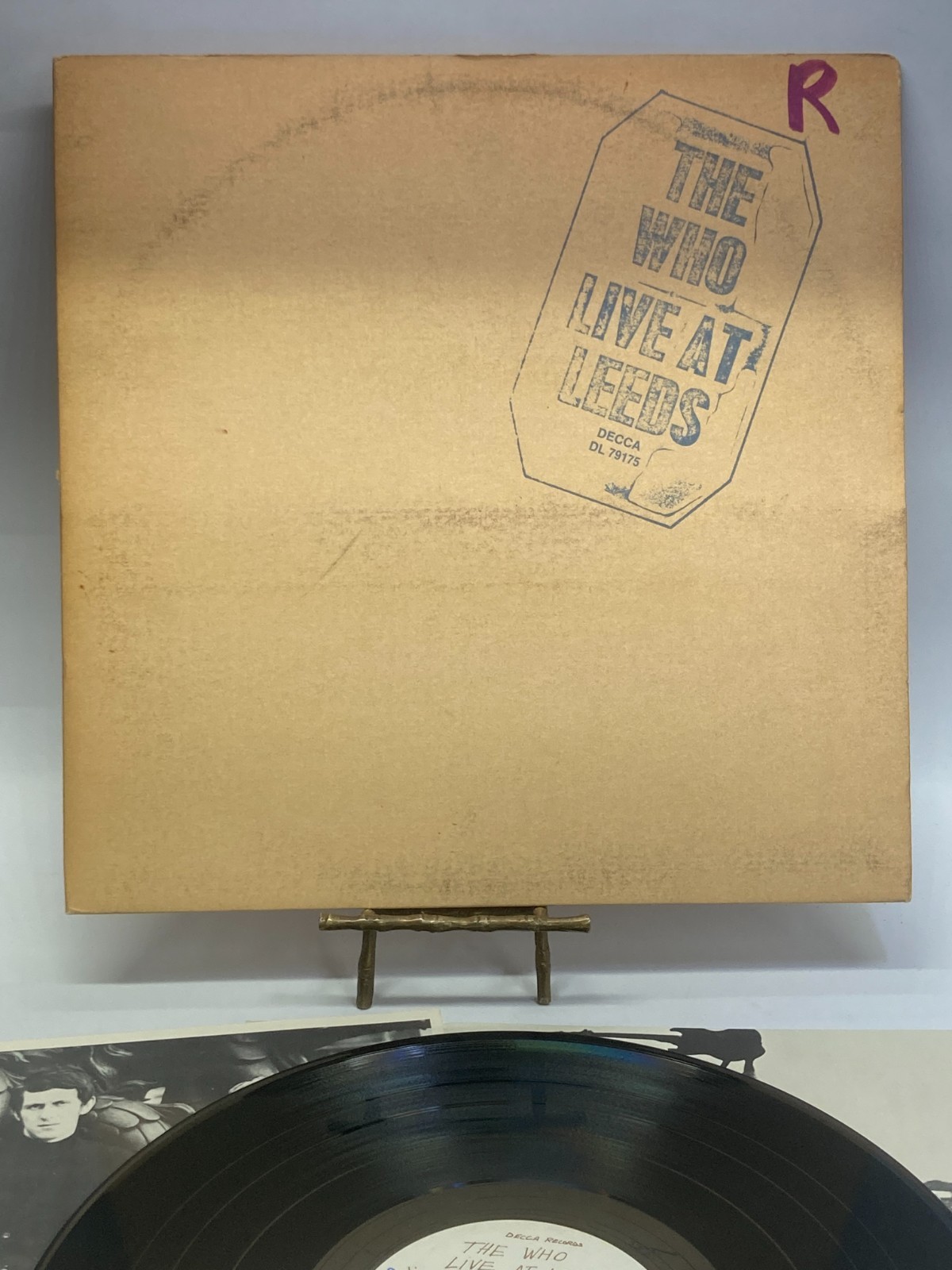 The Who Live At Leeds Vintage Vinyl LP 1970 Decca Record MG-712420